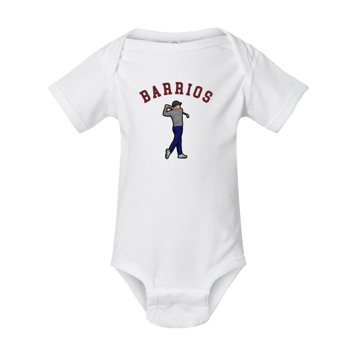 Baby Onesie — Shirsey Arch in White