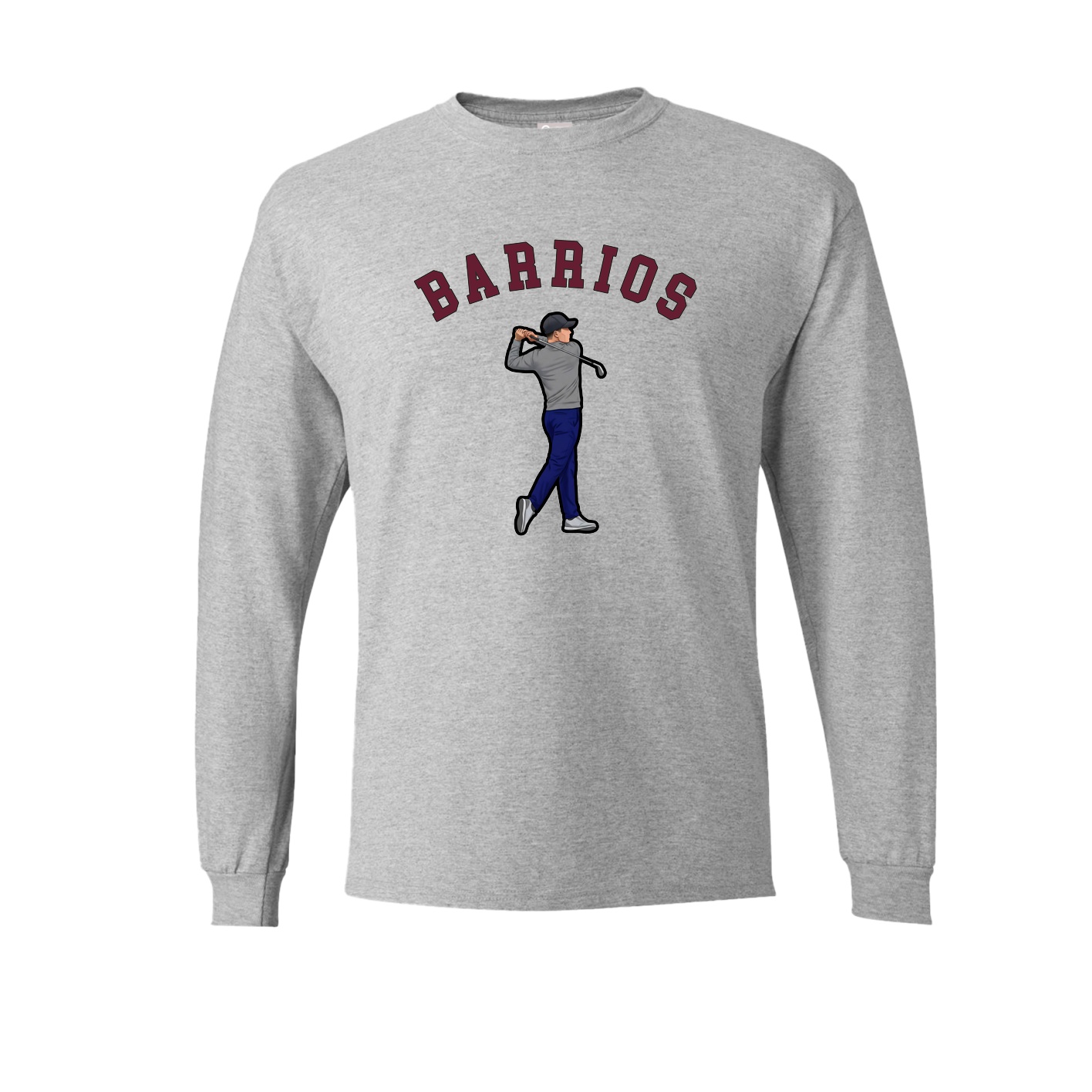 Long Sleeve Tee — Shirsey Arch in Grey