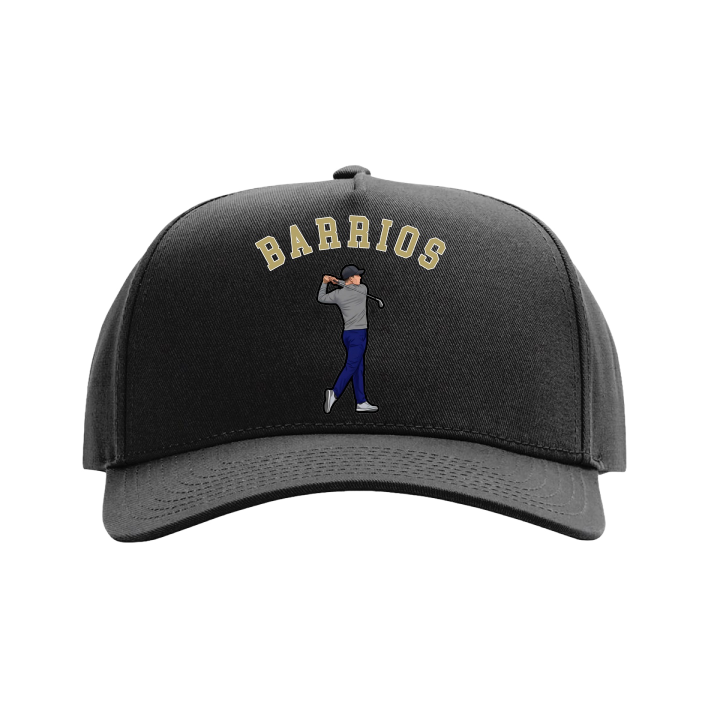Full Fabric Five-Panel Champ Cap