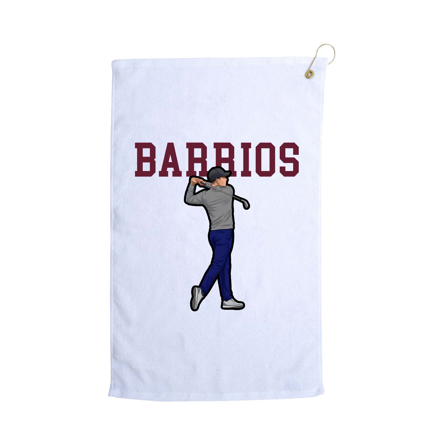 Golf Towel — Shirsey in White