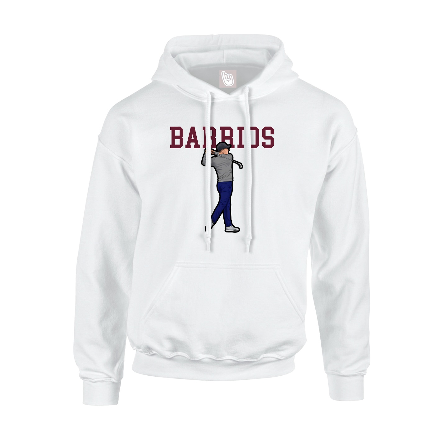 Youth Hoodie — Shirsey in White