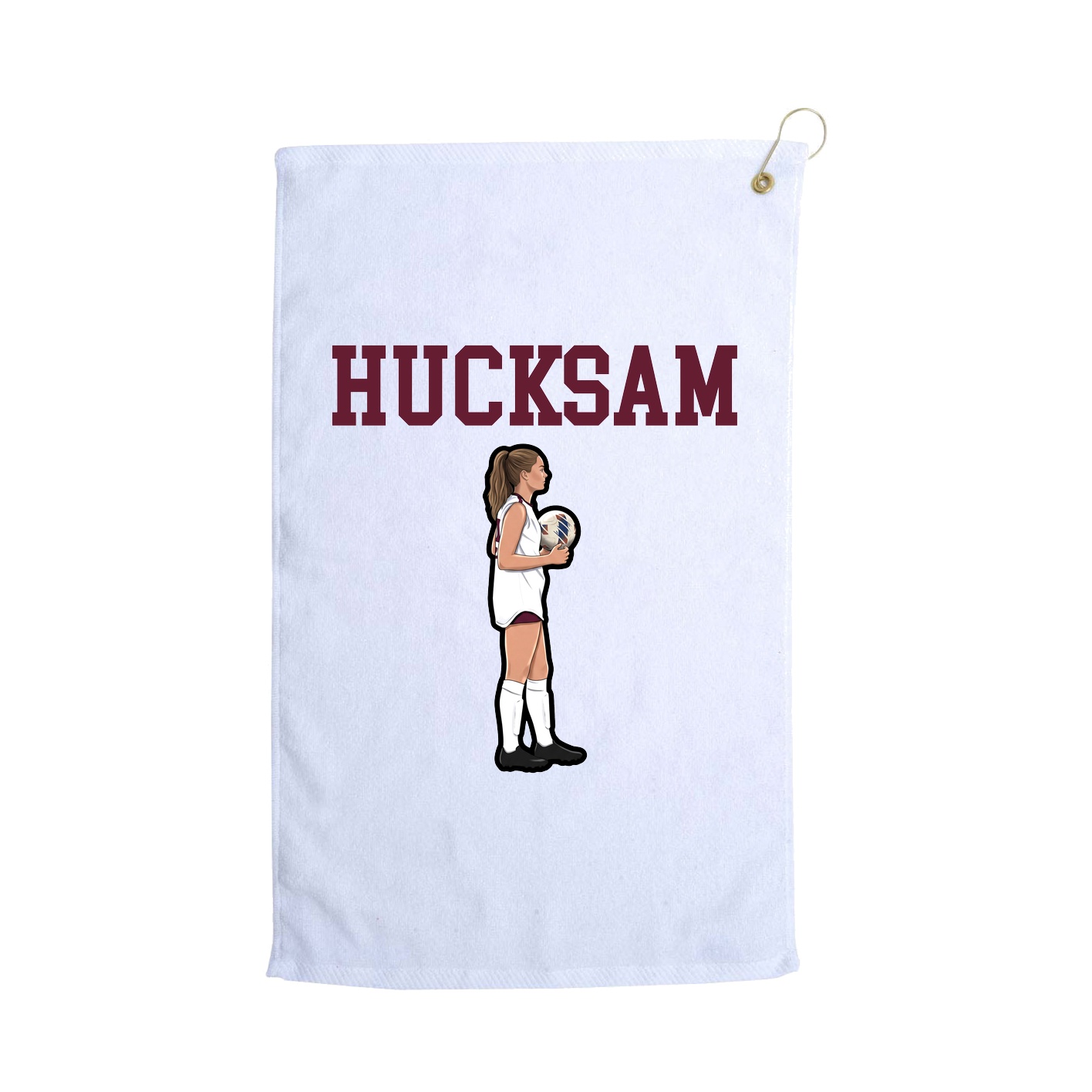 Golf Towel — Shirsey in White
