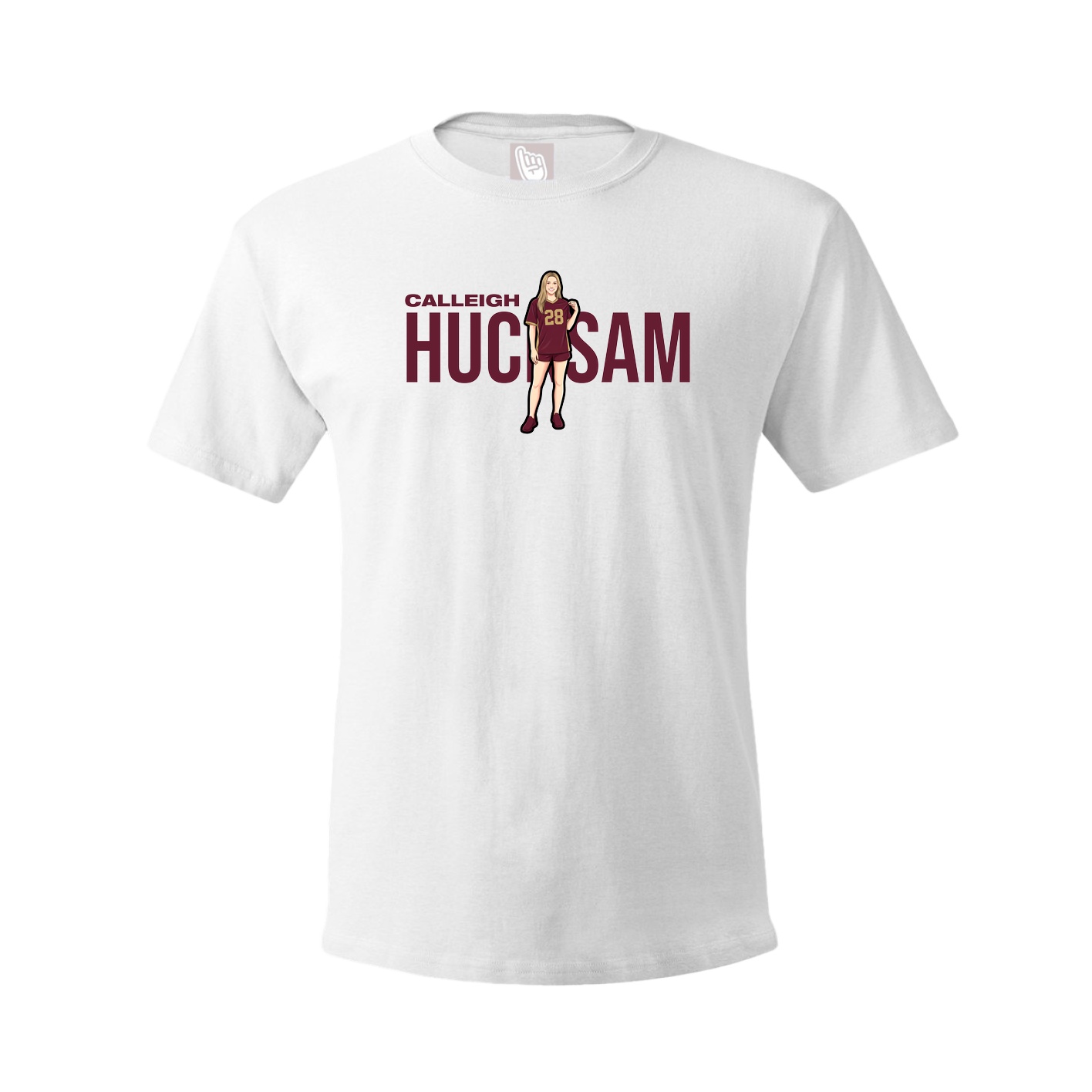 Tee — Player Name in White