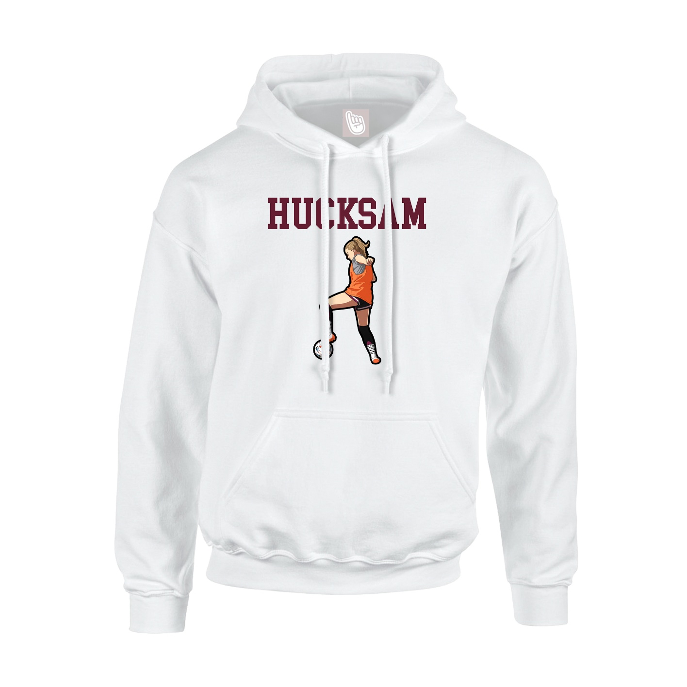 Hoodie — Shirsey in White
