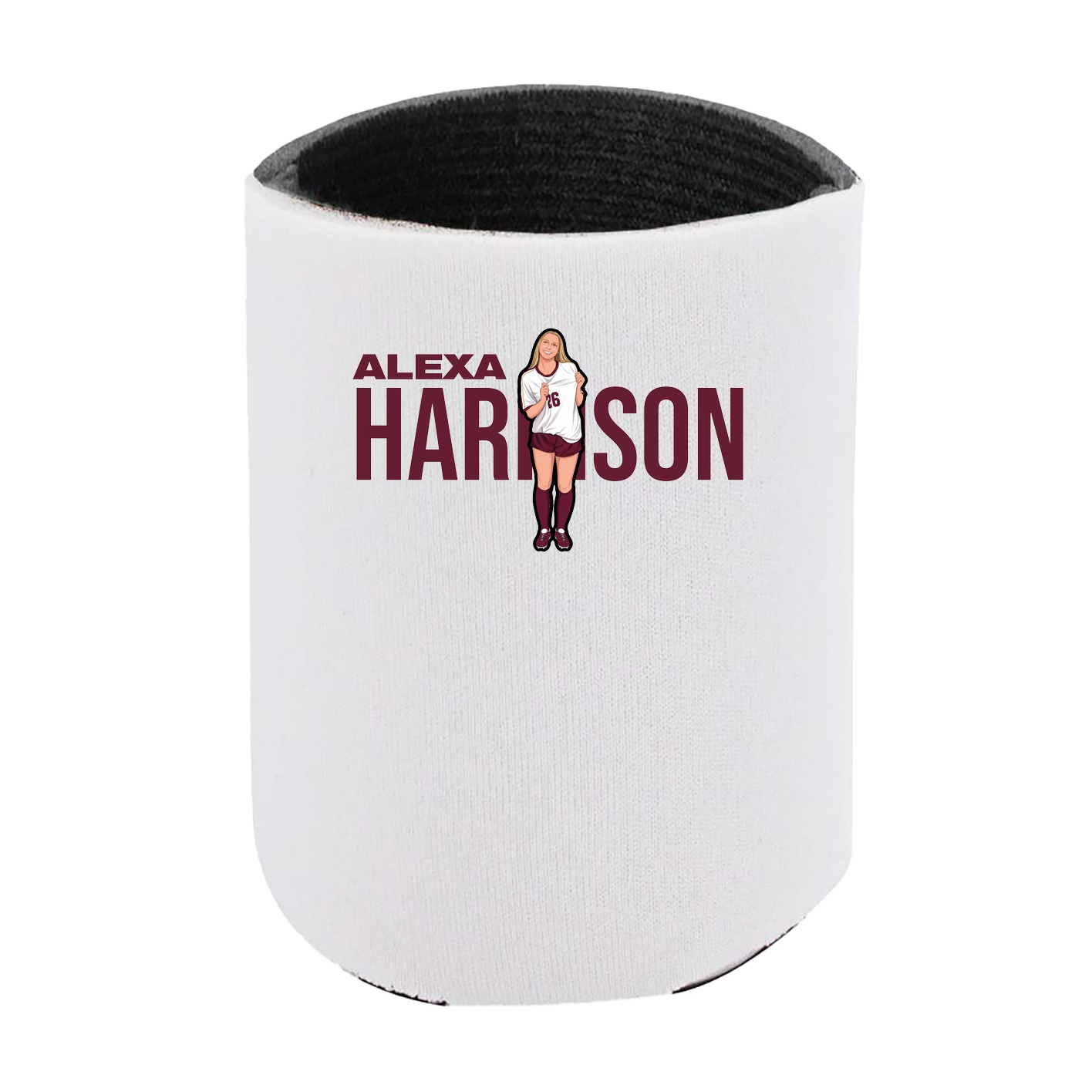 Can Holder — Player Name in White