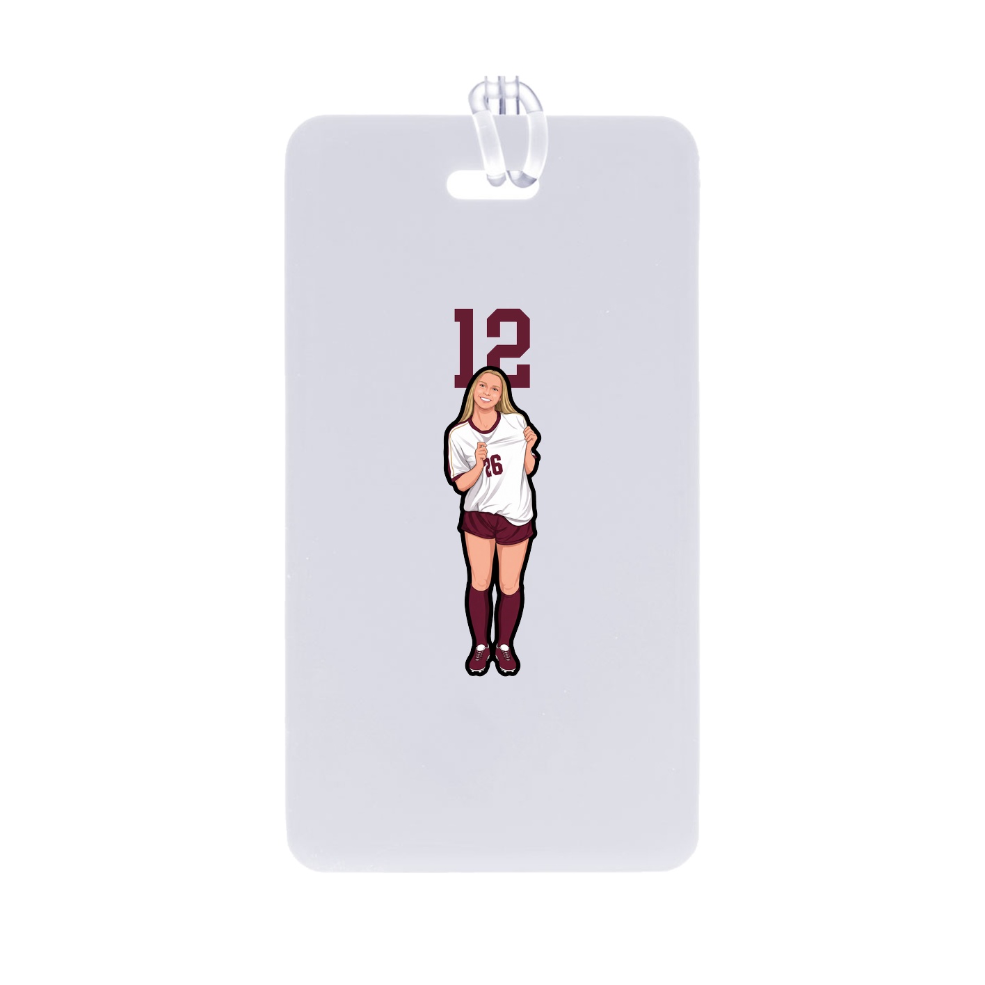 Bag Tag — Number Top in Classic