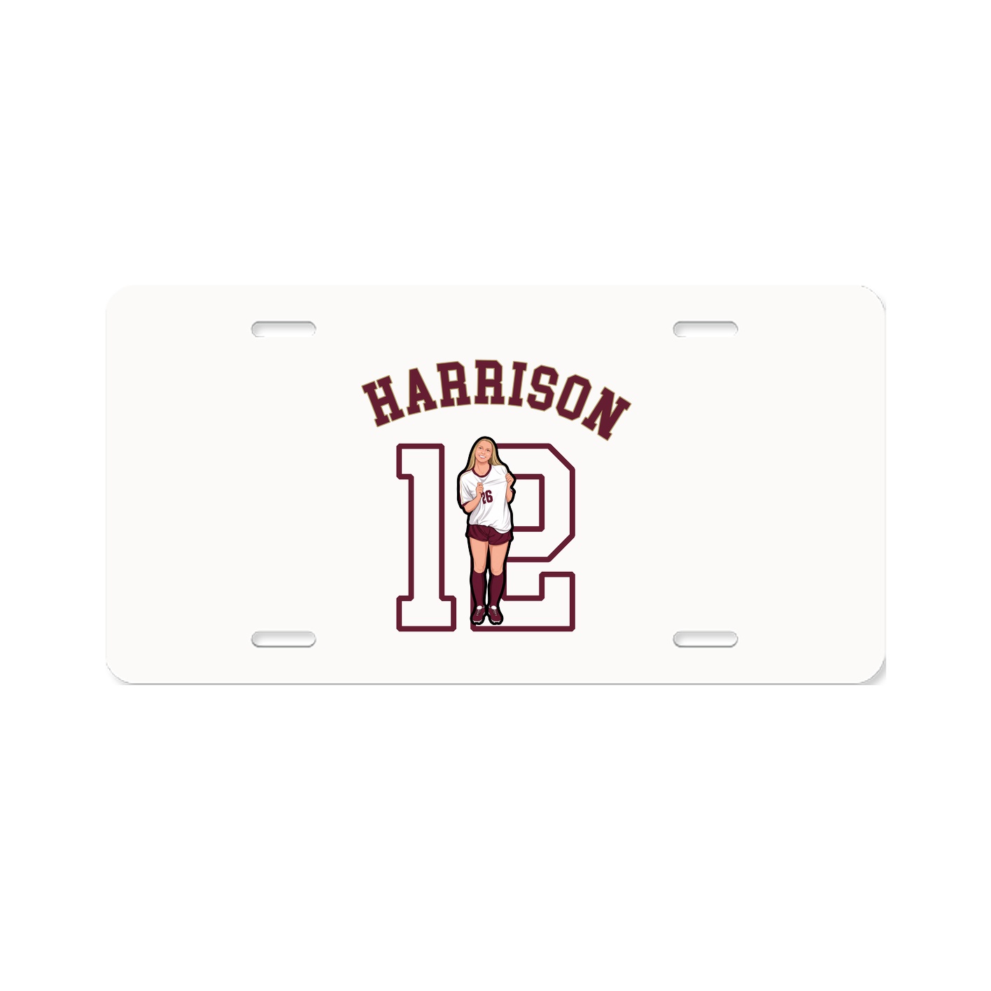 License Plate — Shirsey Arch in Classic