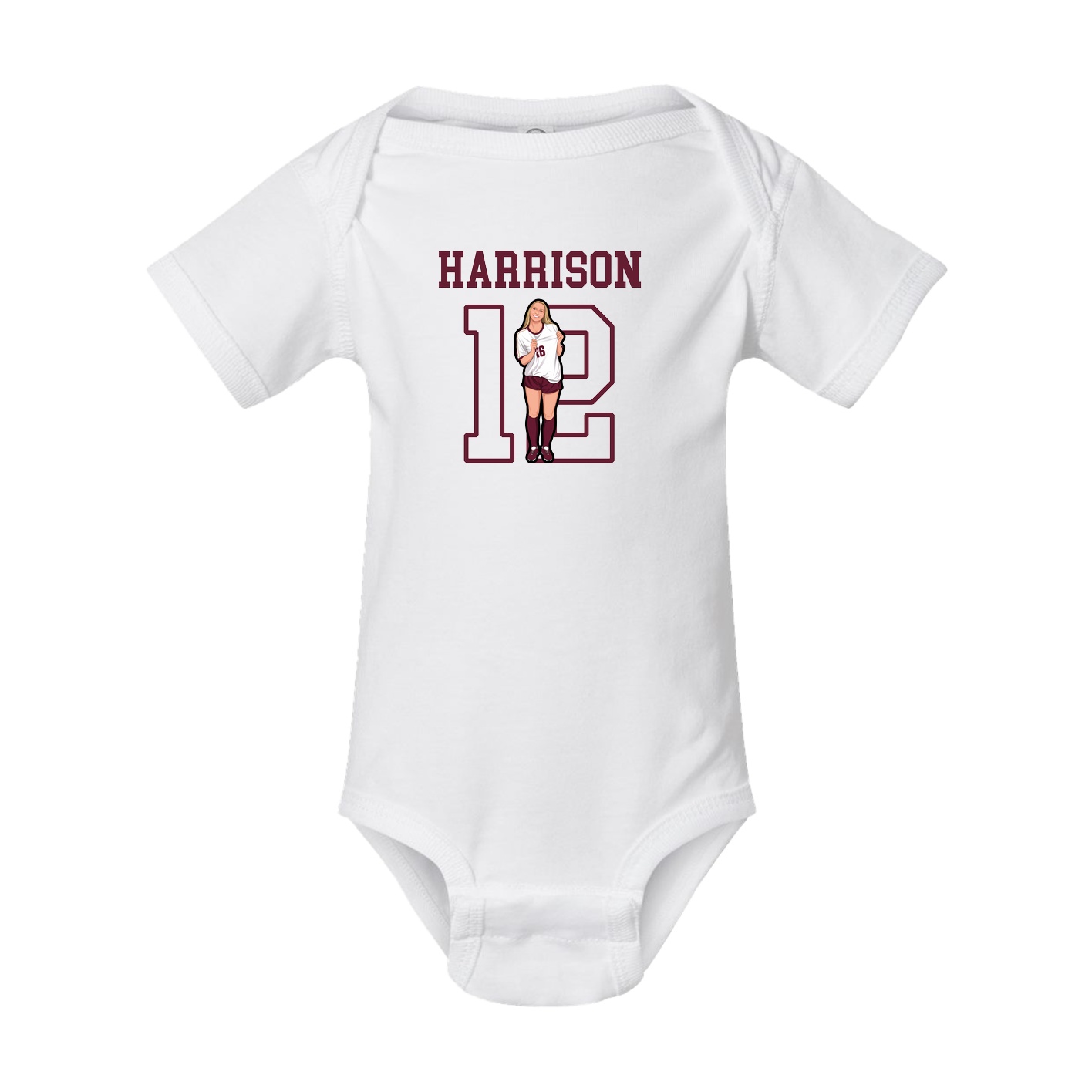 Baby Onesie — Shirsey in White