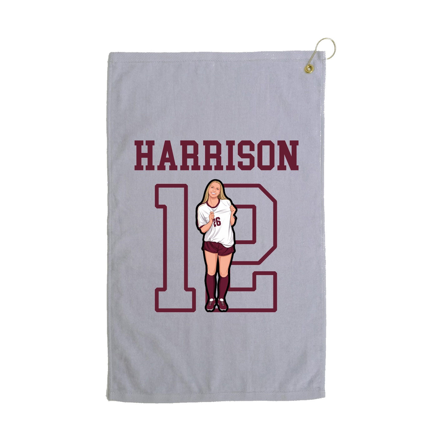 Golf Towel — Shirsey in Grey