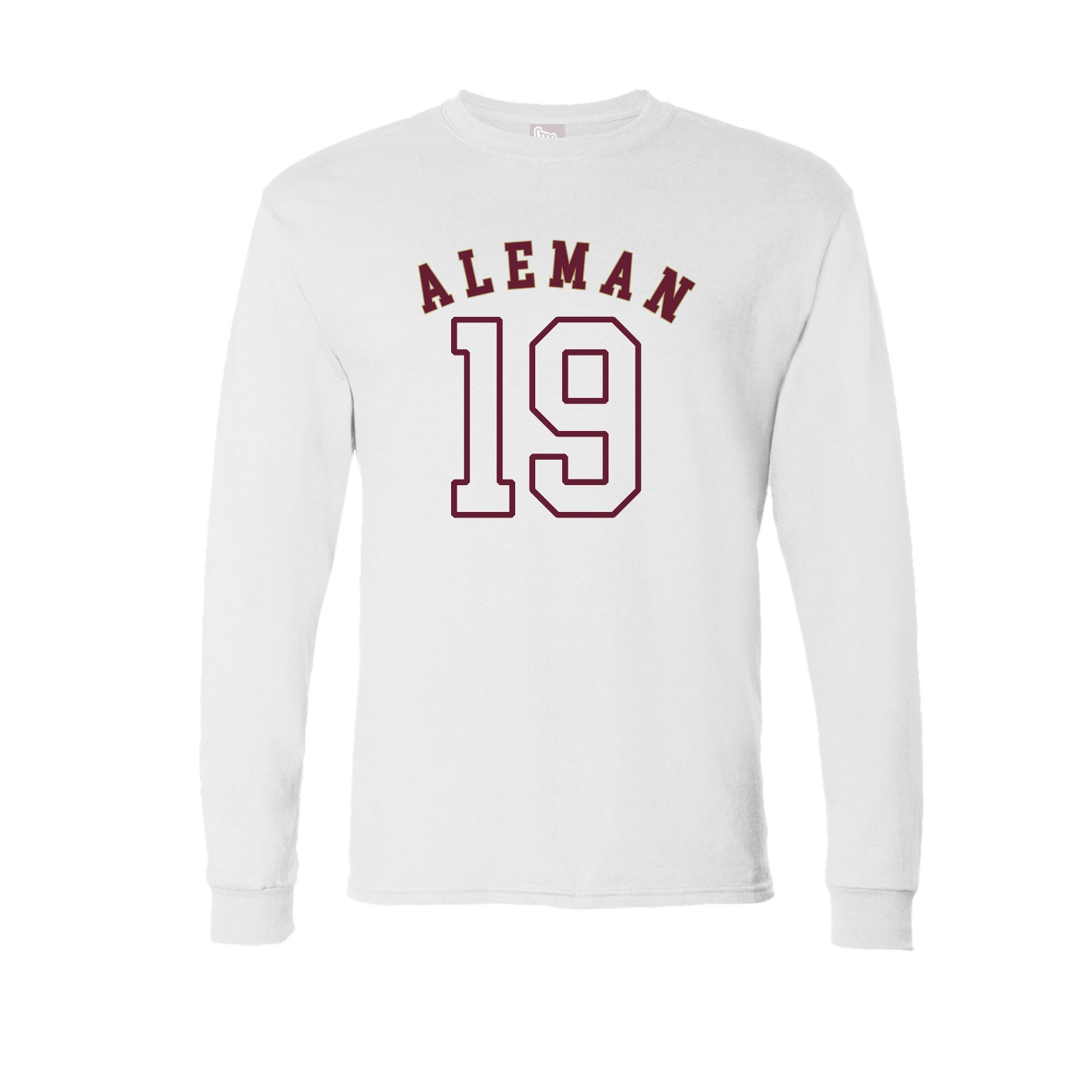 Long Sleeve Tee — Shirsey Arch in White