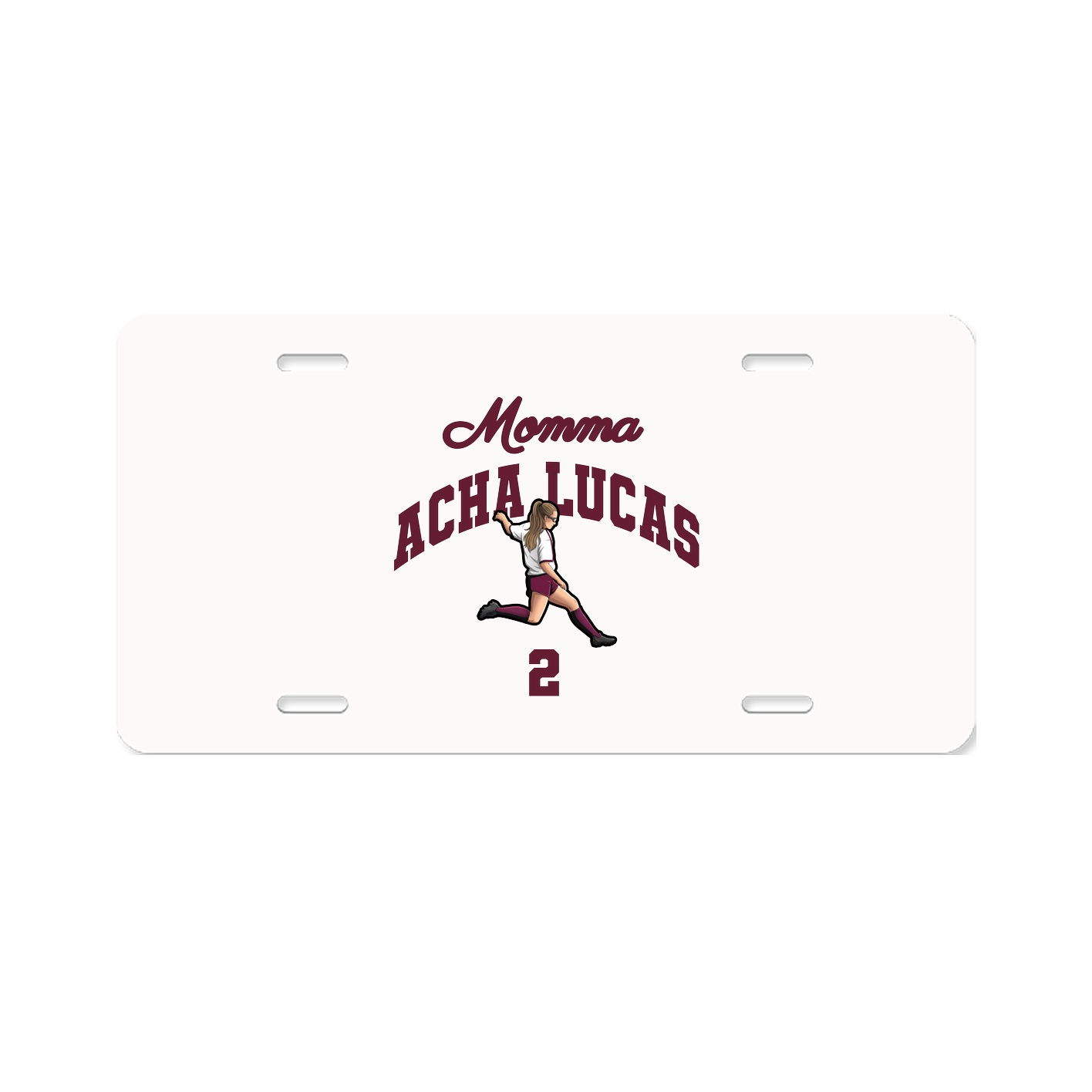 License Plate — Mothers Day Arch in Classic