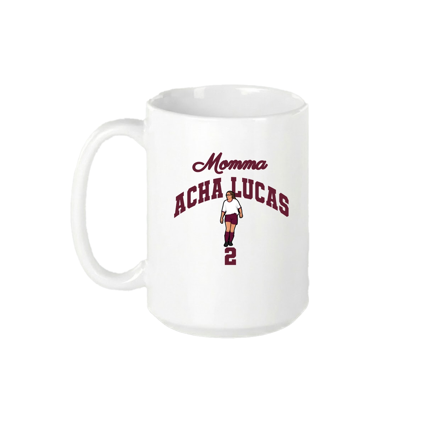 15oz Coffee Mug — Mothers Day Arch in White