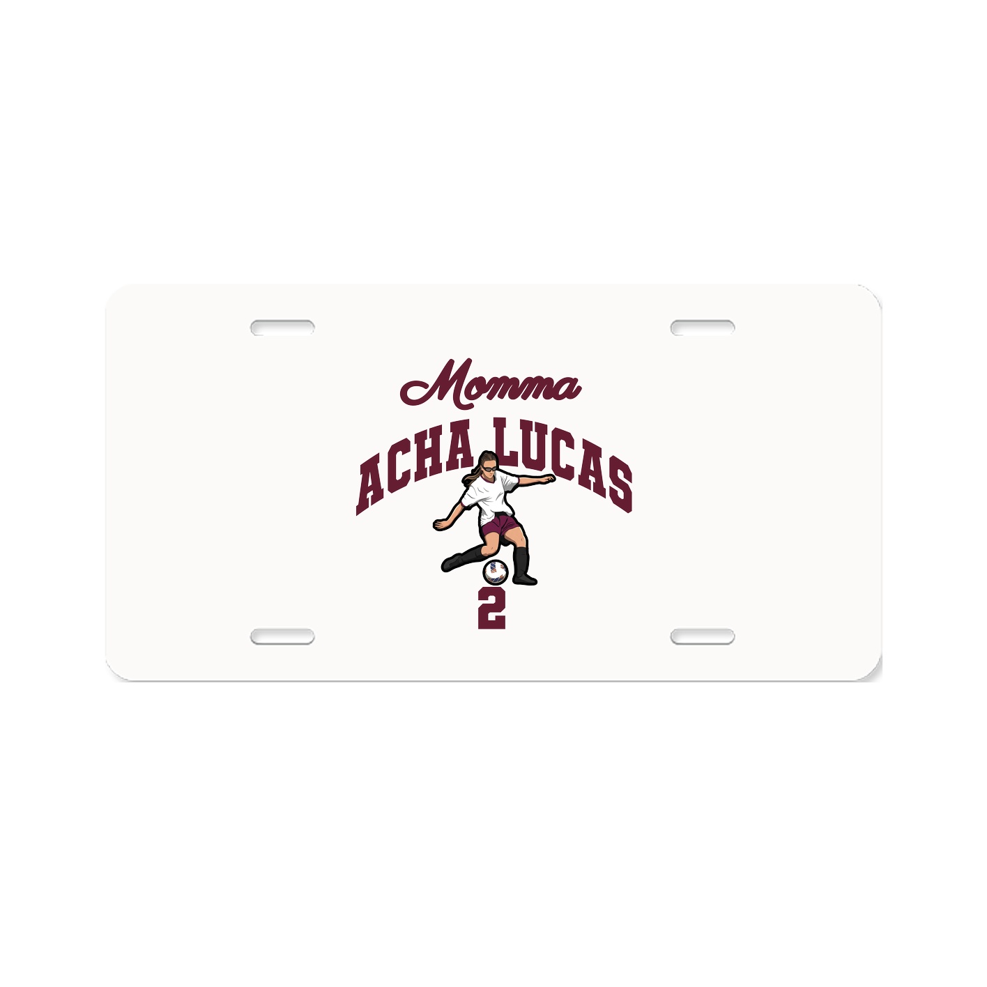License Plate — Mothers Day Arch in Classic