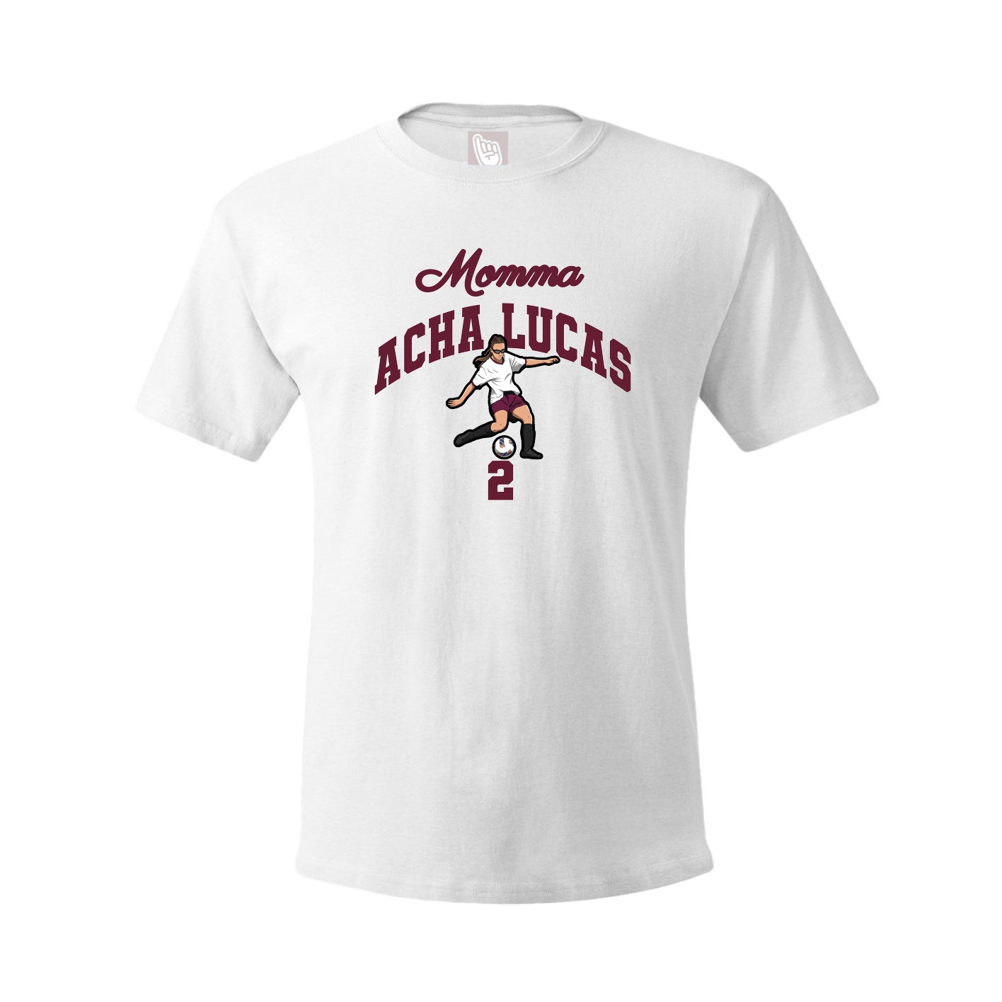 Tee — Mothers Day Arch in White