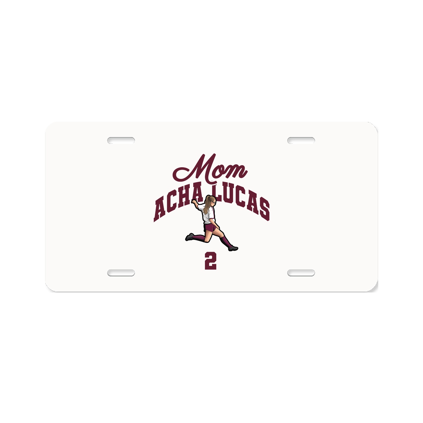 License Plate — Mothers Day Arch in Classic
