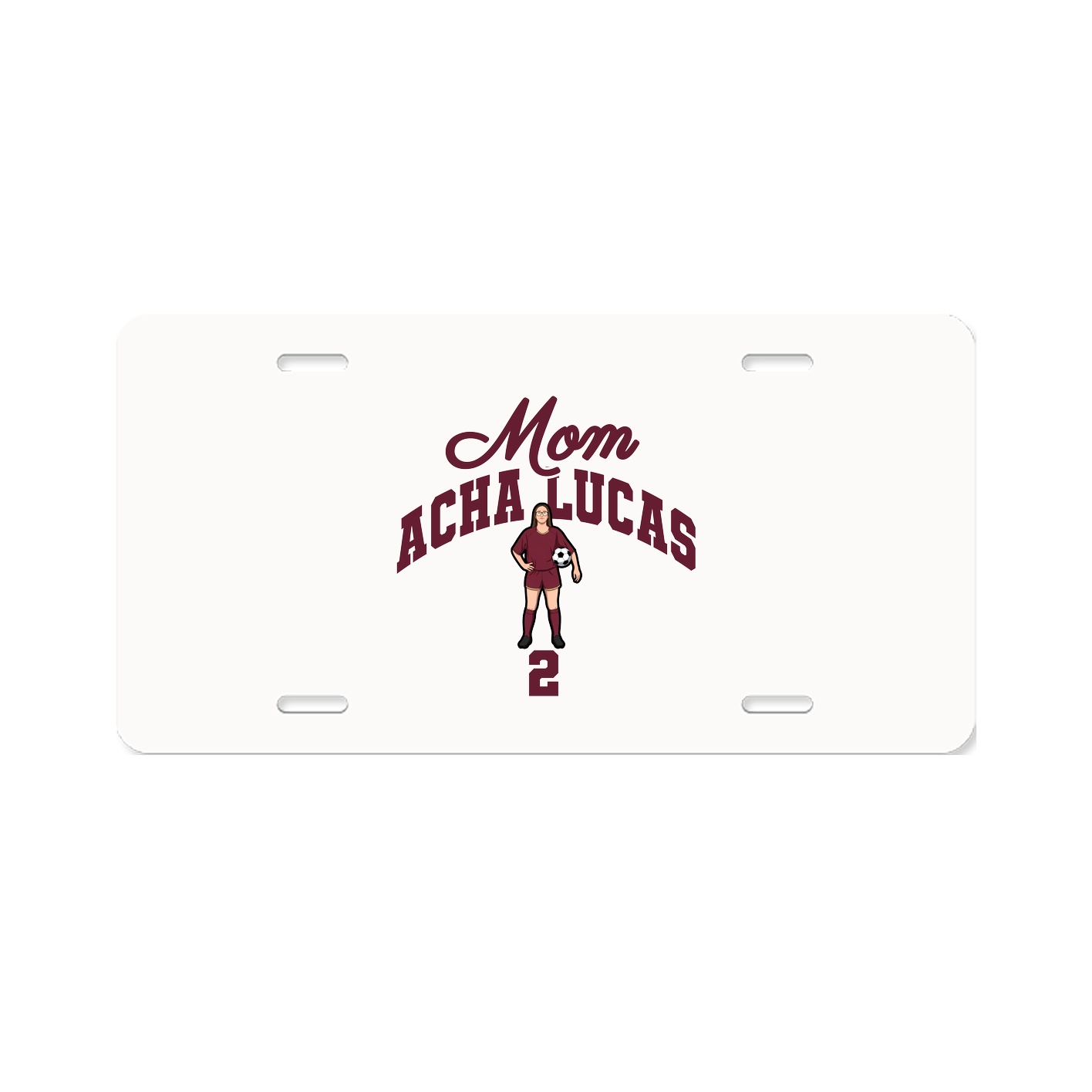License Plate — Mothers Day Arch in Classic