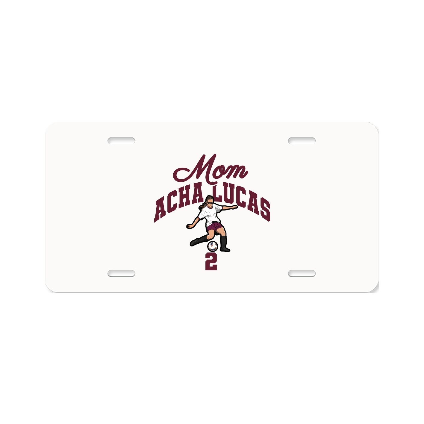 License Plate — Mothers Day Arch in Classic