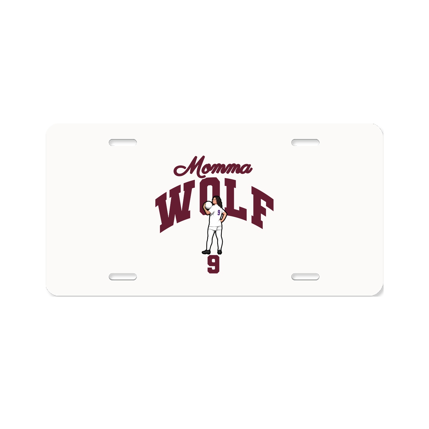 License Plate — Mothers Day Arch in Classic