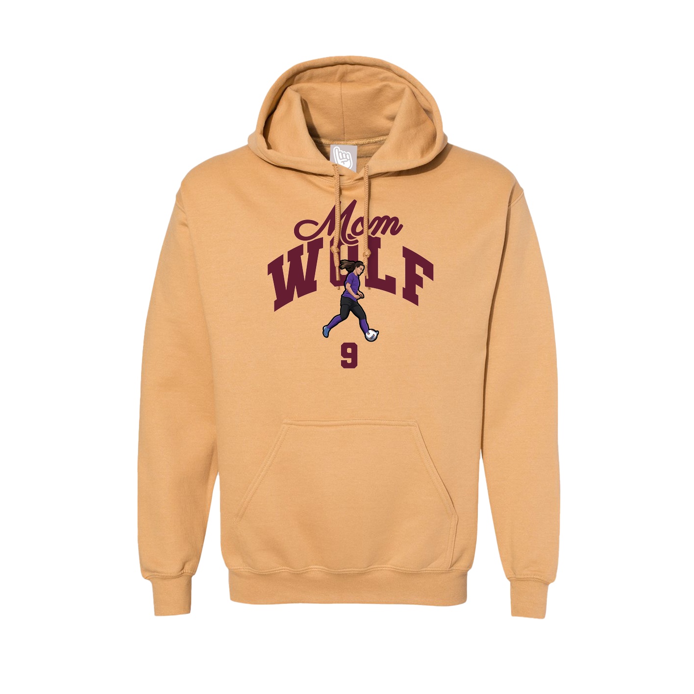 Hoodie — Mothers Day Arch in Vegas Gold