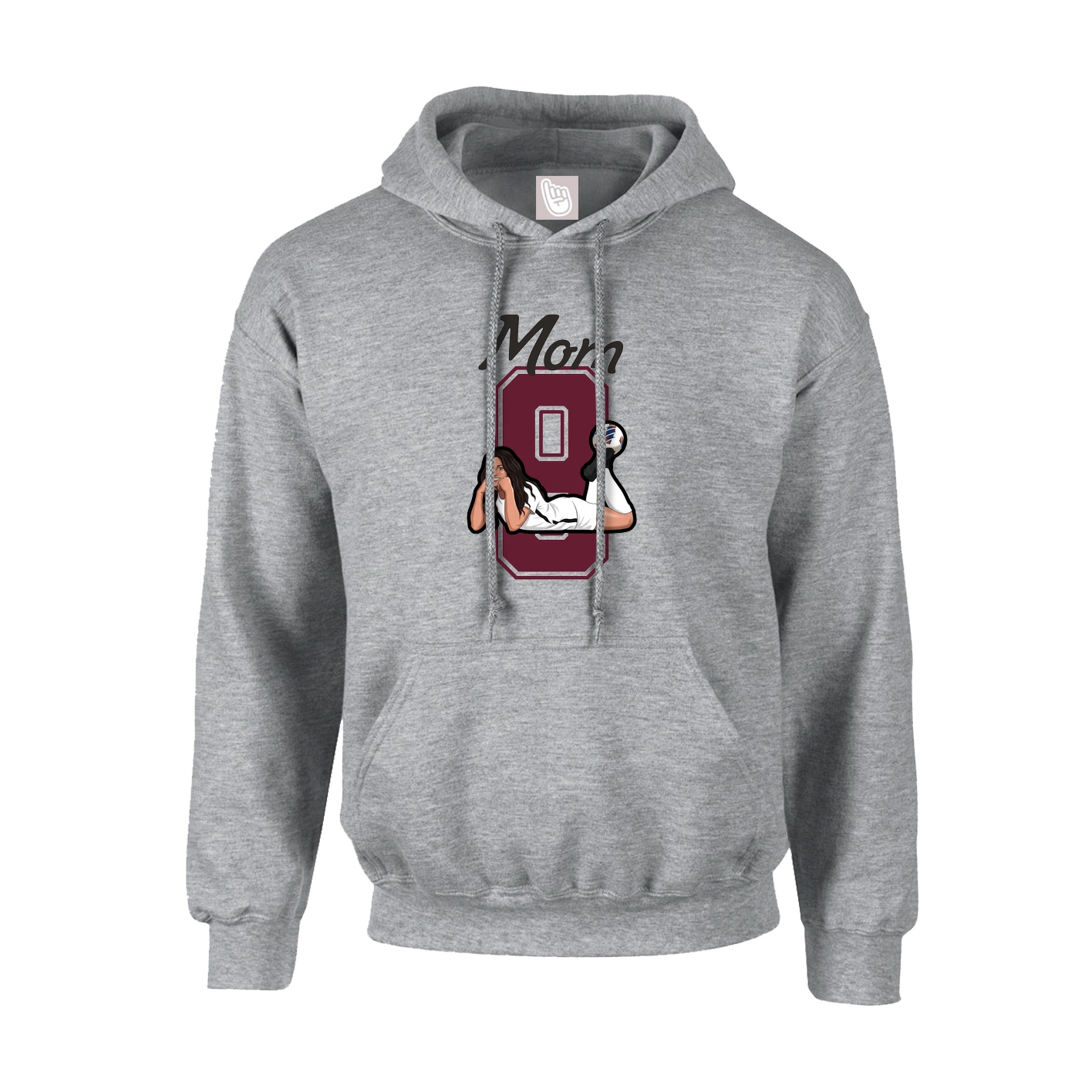 Hoodie — Mothers Day Shirsey in Grey