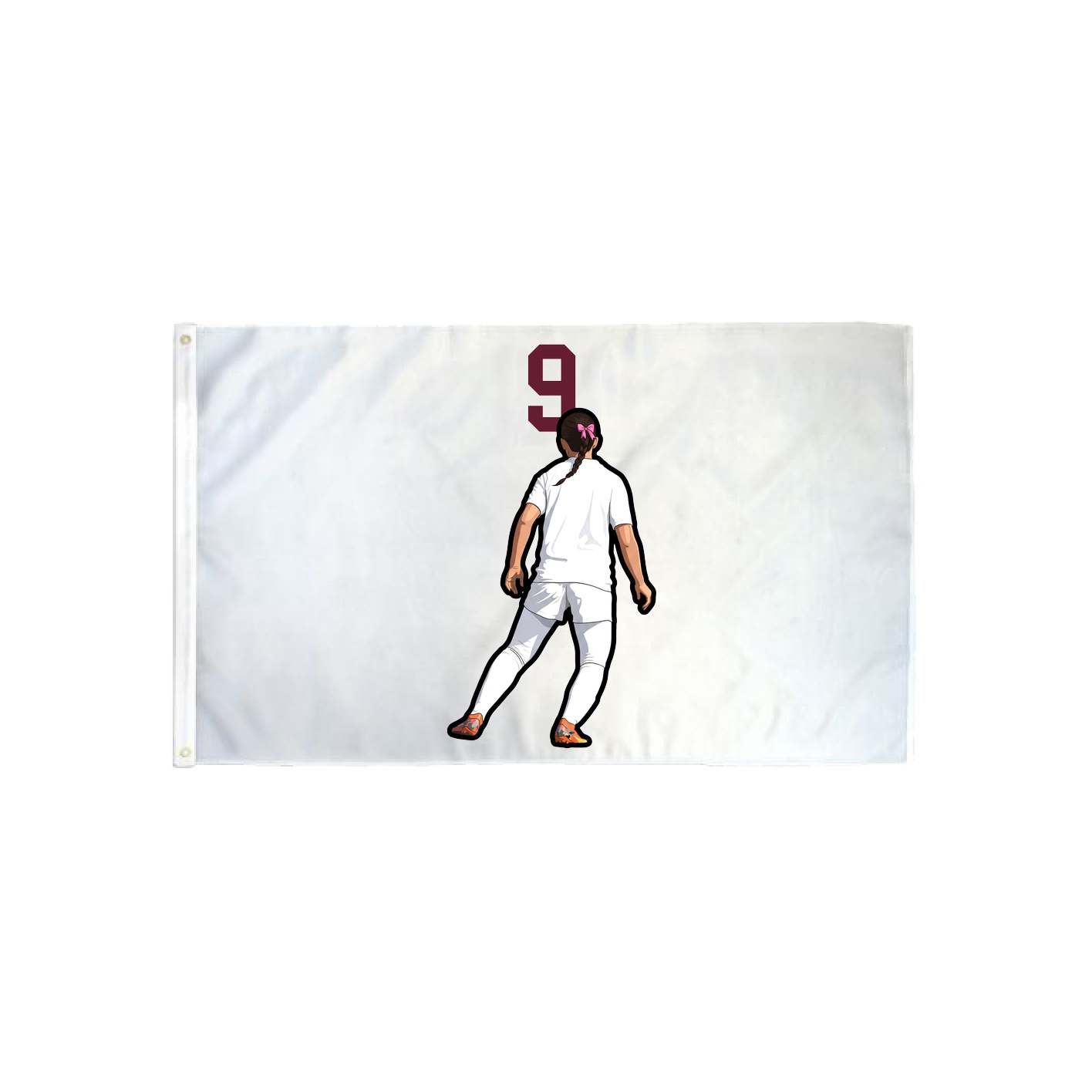 3x5 Flag — Number Top in Classic