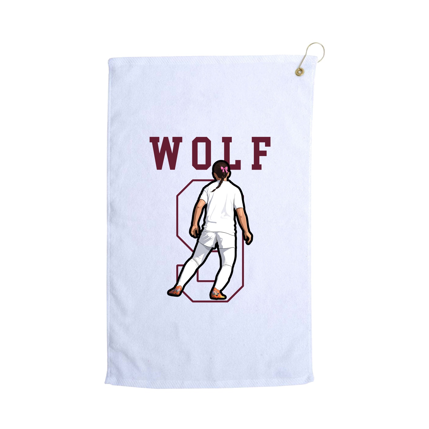 Golf Towel — Shirsey in White