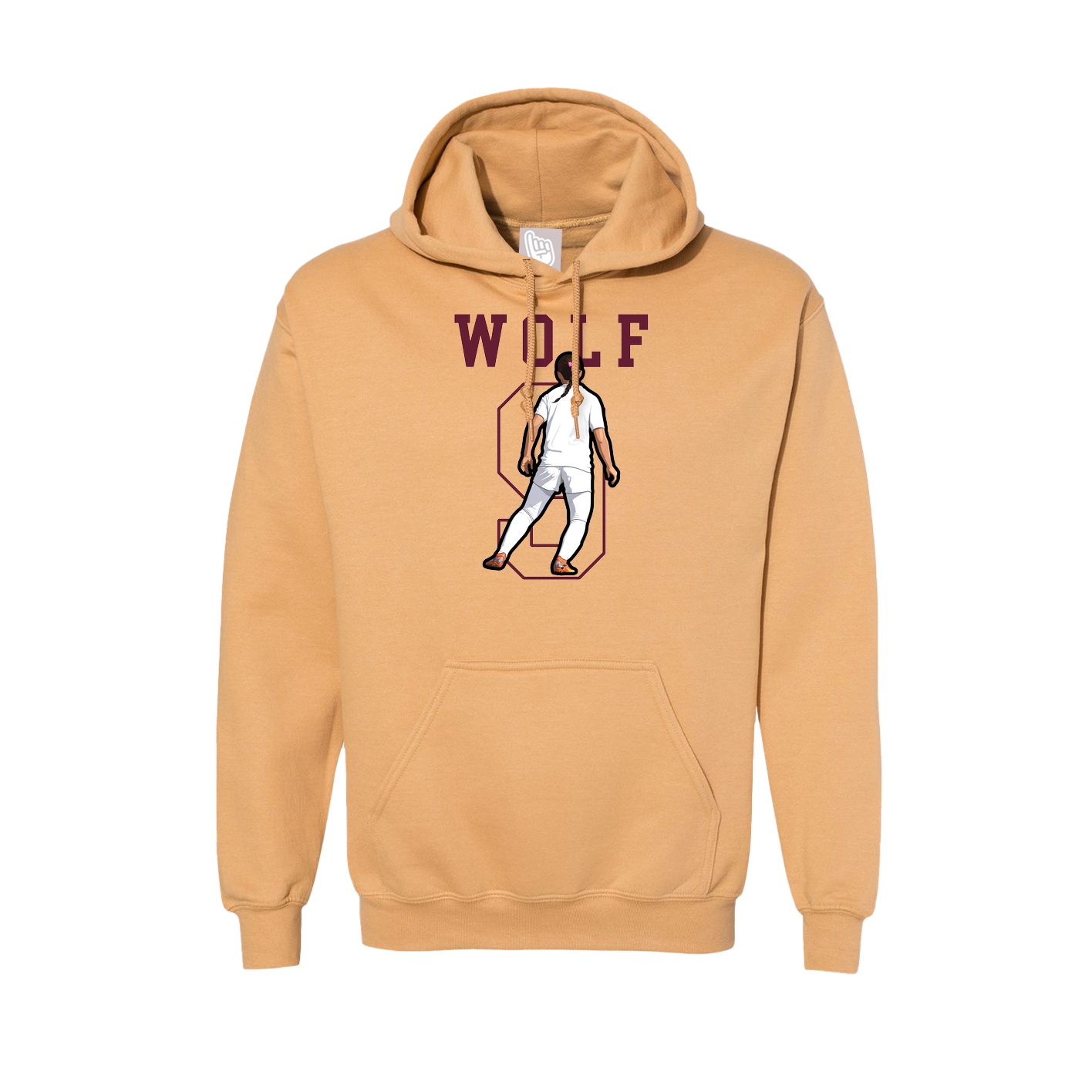Hoodie — Shirsey in Vegas Gold