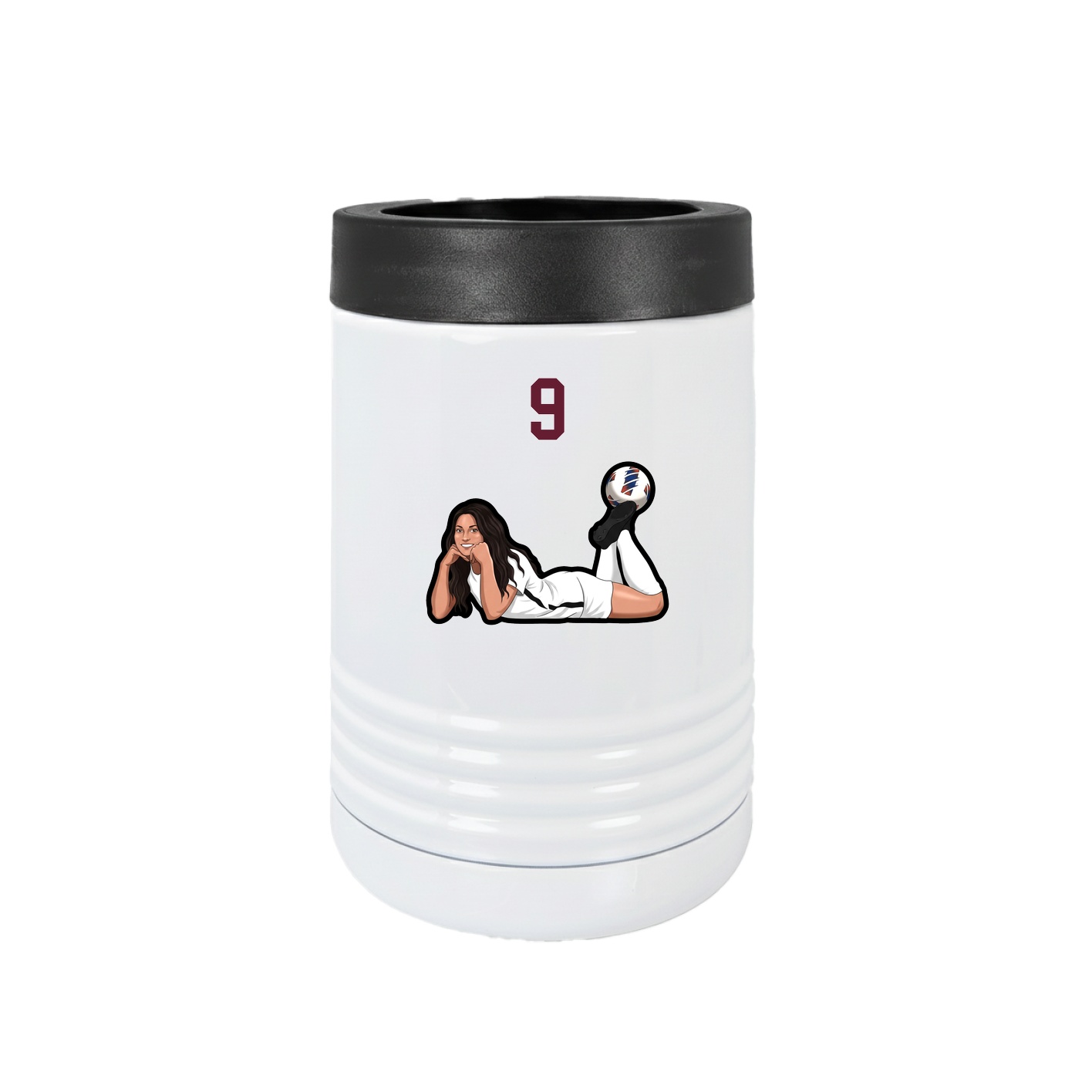 Beverage Holder — Number Top in White