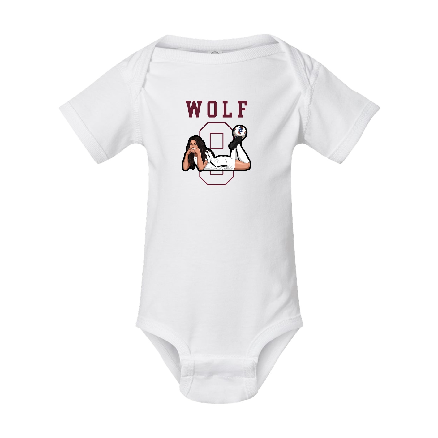 Baby Onesie — Shirsey in White