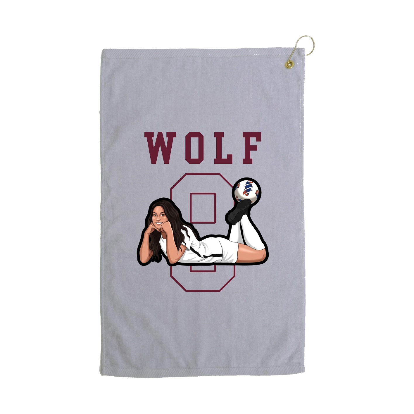 Golf Towel — Shirsey in Grey