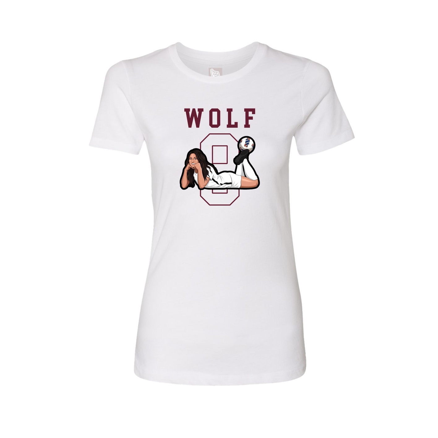 Fitted Women's Tee — Shirsey in White