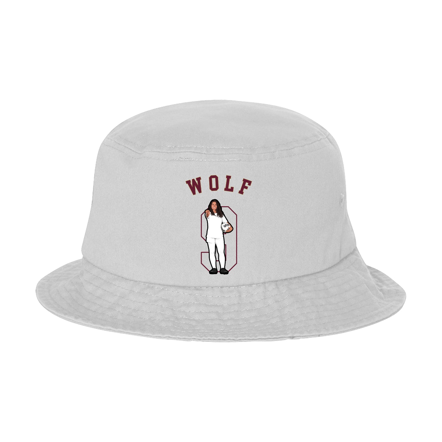 Bucket Cap — Shirsey Arch in White