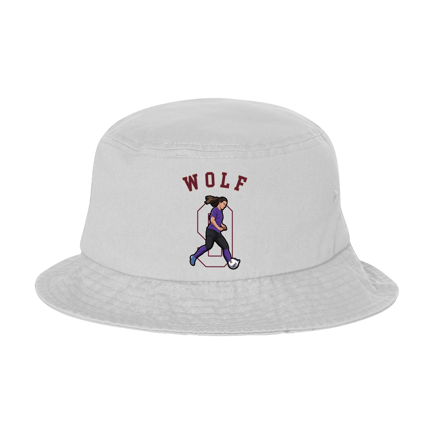 Bucket Cap — Shirsey Arch in White