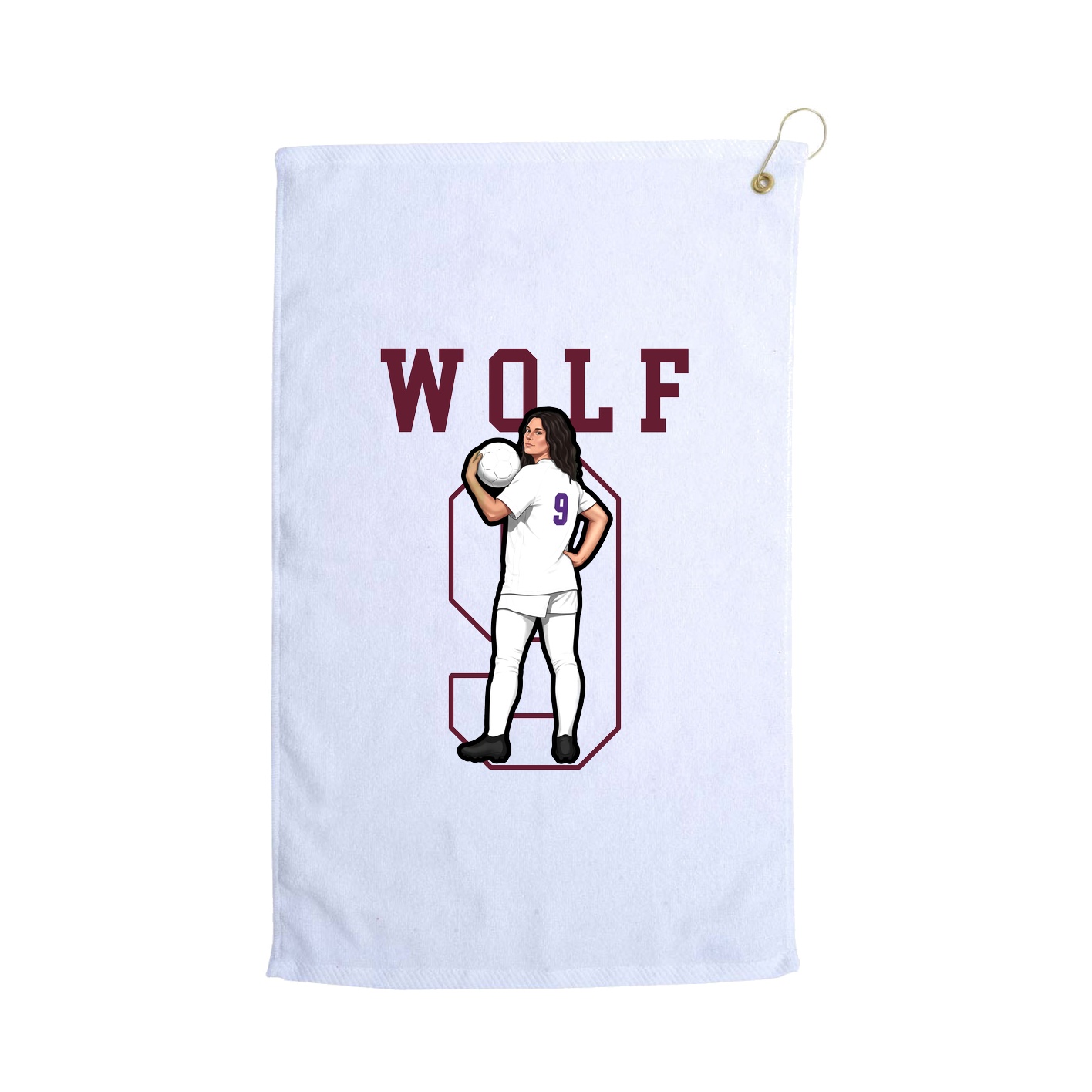 Golf Towel — Shirsey in White