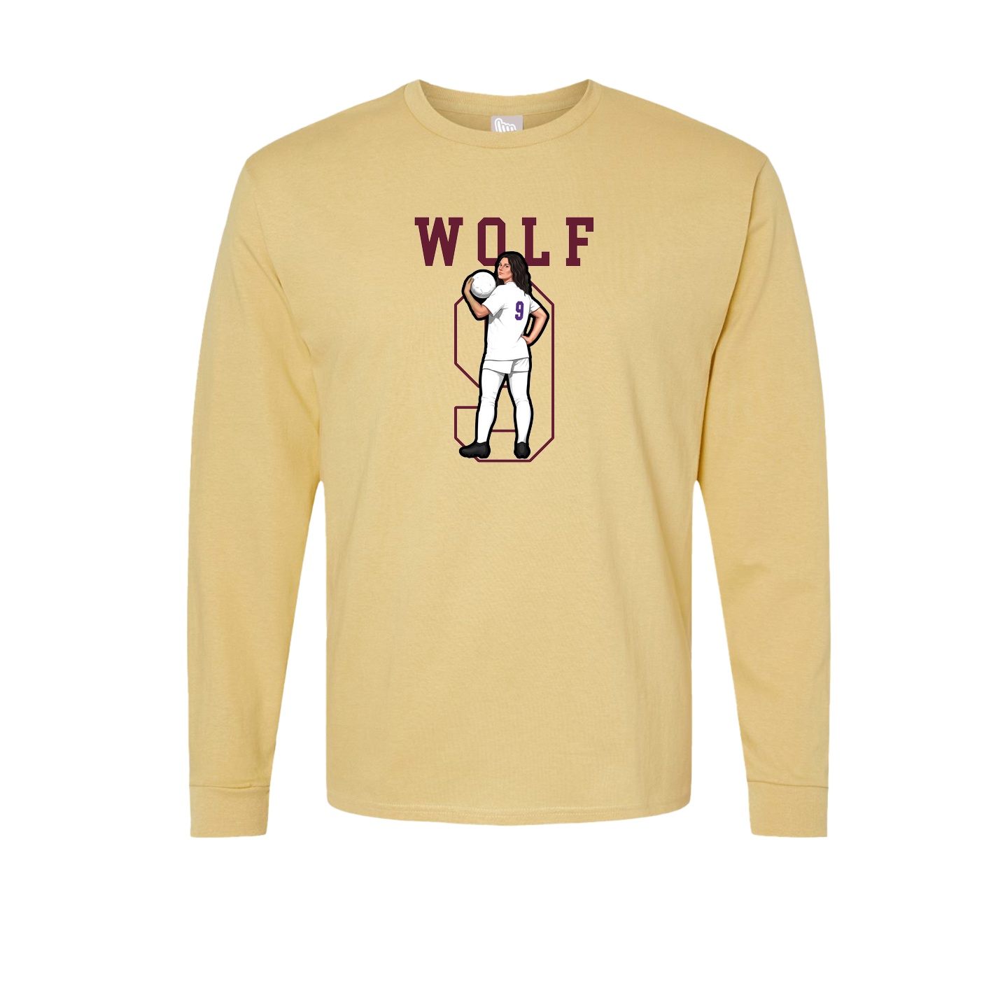 Long Sleeve Tee — Shirsey in Vegas Gold