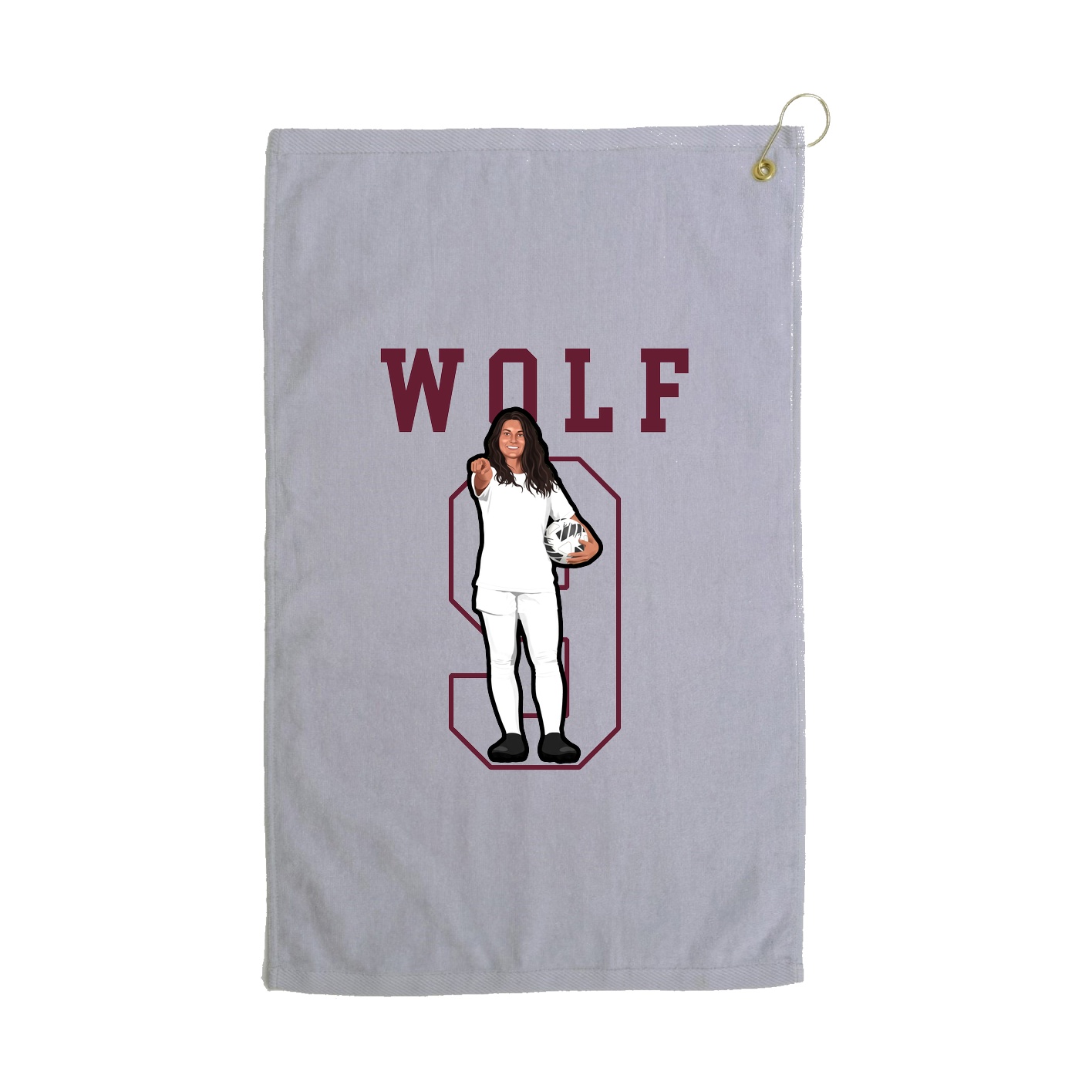 Terry Velour Golf Towel