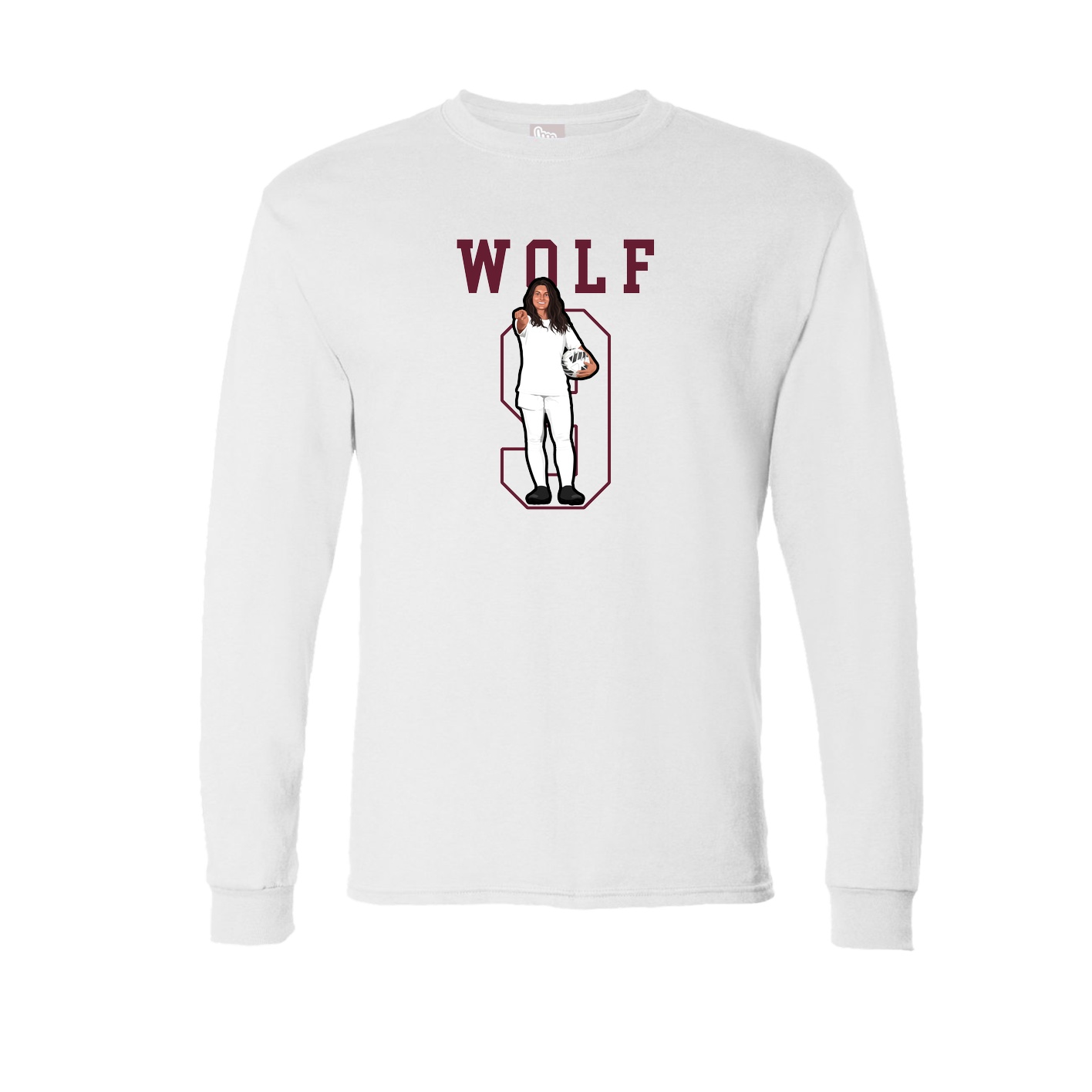 Long Sleeve Tee — Shirsey in White