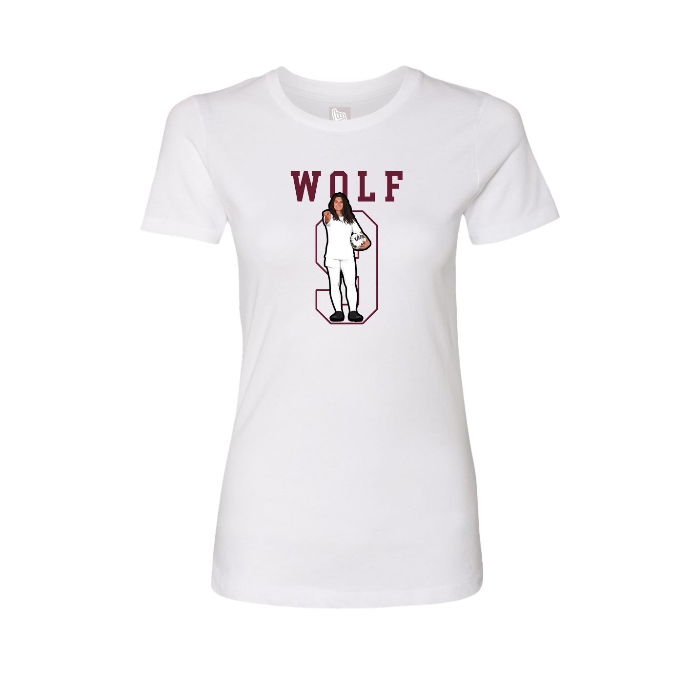 Fitted Women's Tee — Shirsey in White