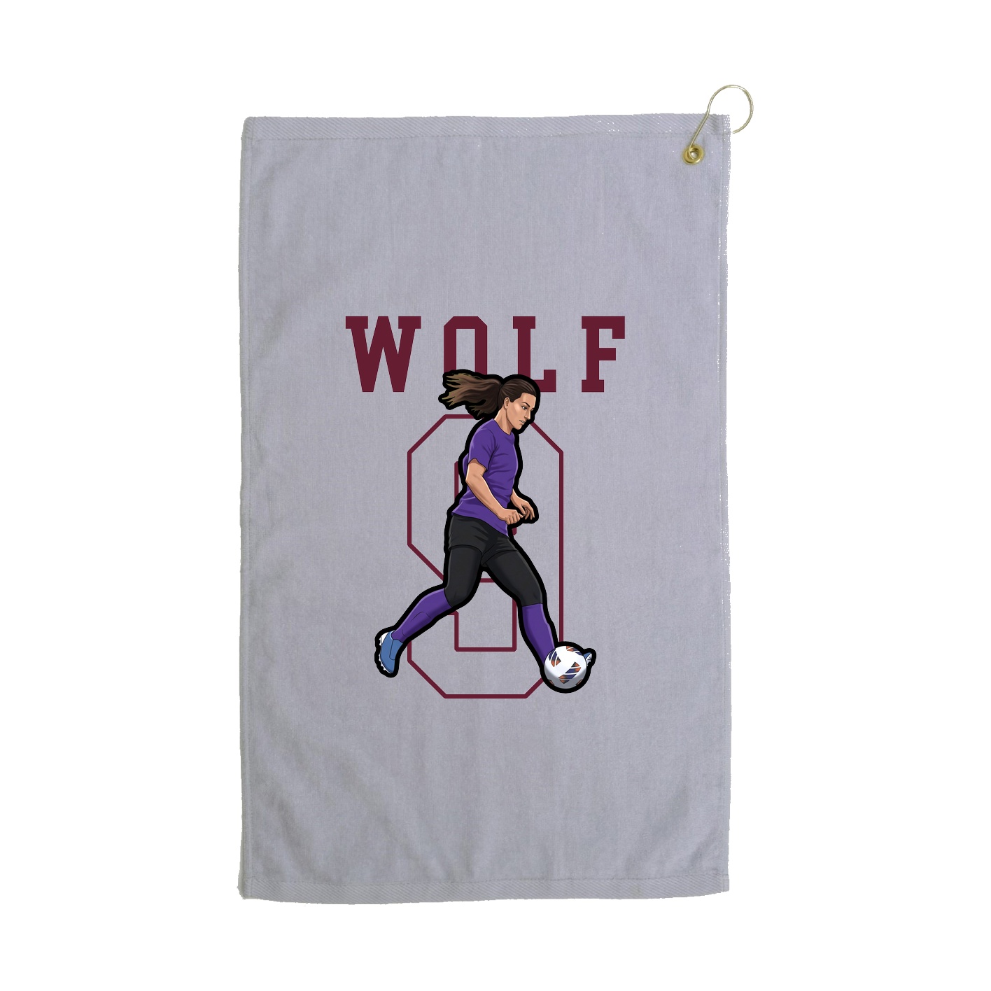 Golf Towel — Shirsey in Grey