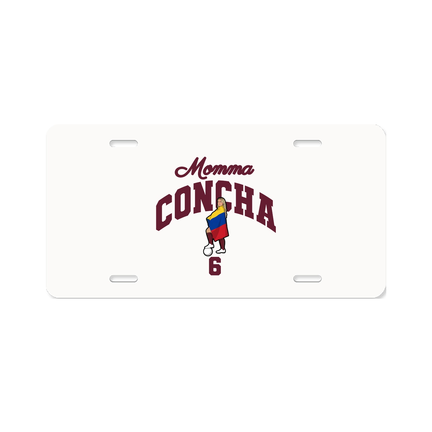 License Plate — Mothers Day Arch in Classic