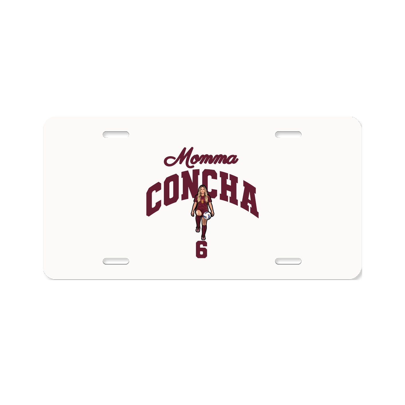 License Plate — Mothers Day Arch in Classic