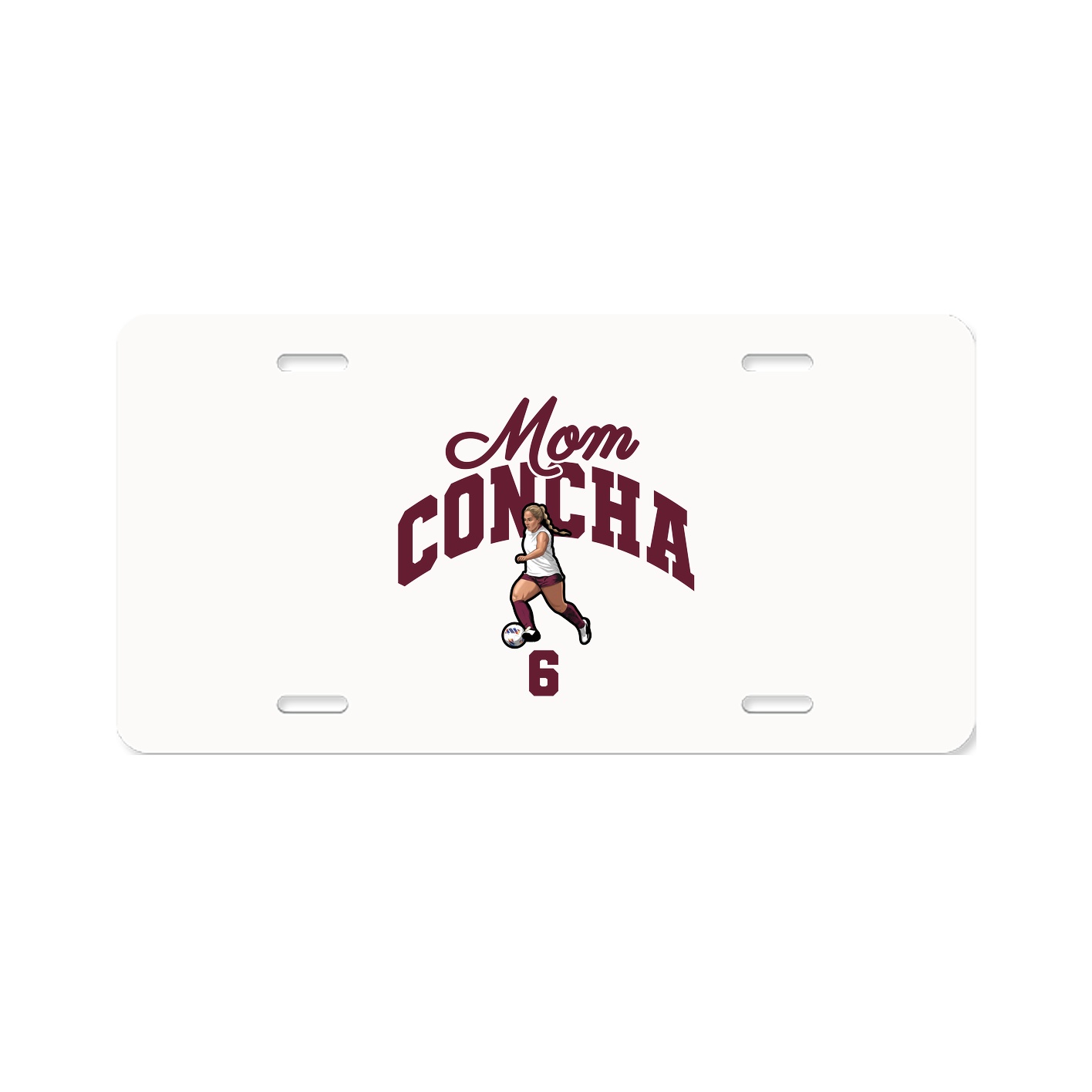 License Plate — Mothers Day Arch in Classic