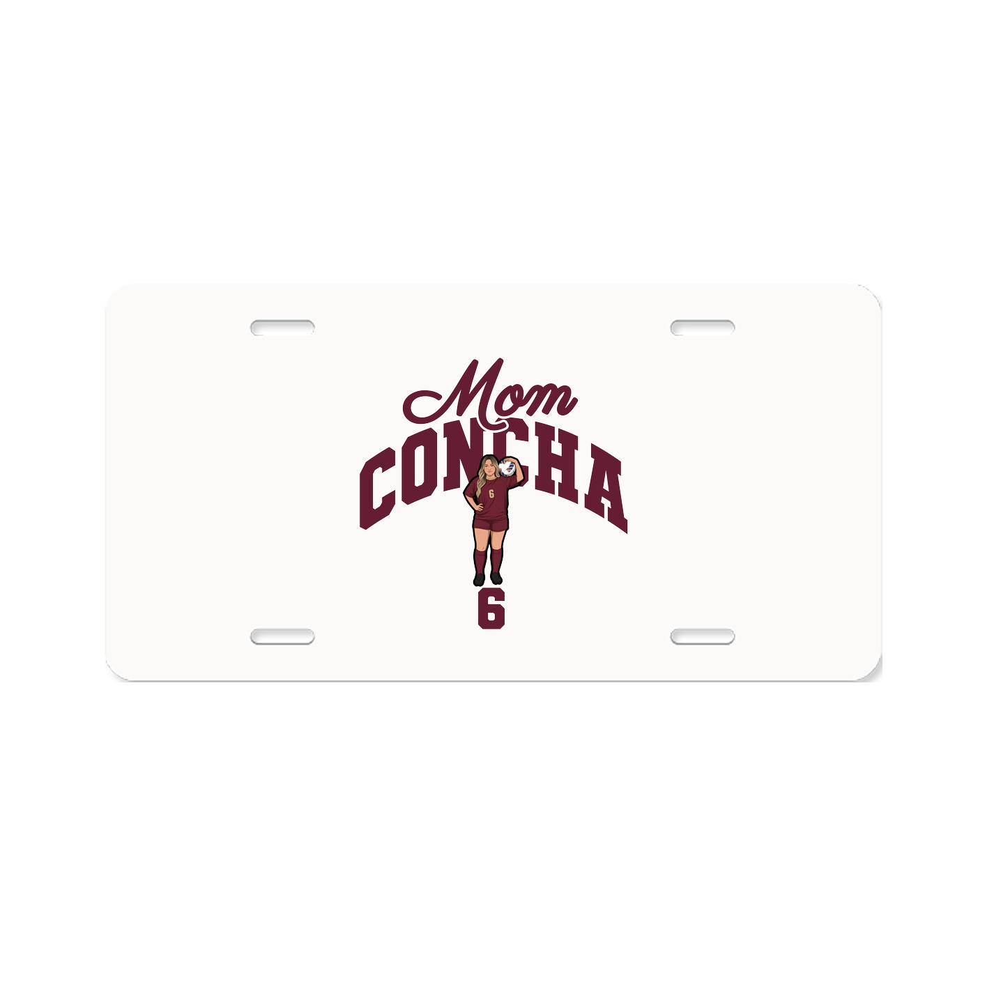 License Plate — Mothers Day Arch in Classic