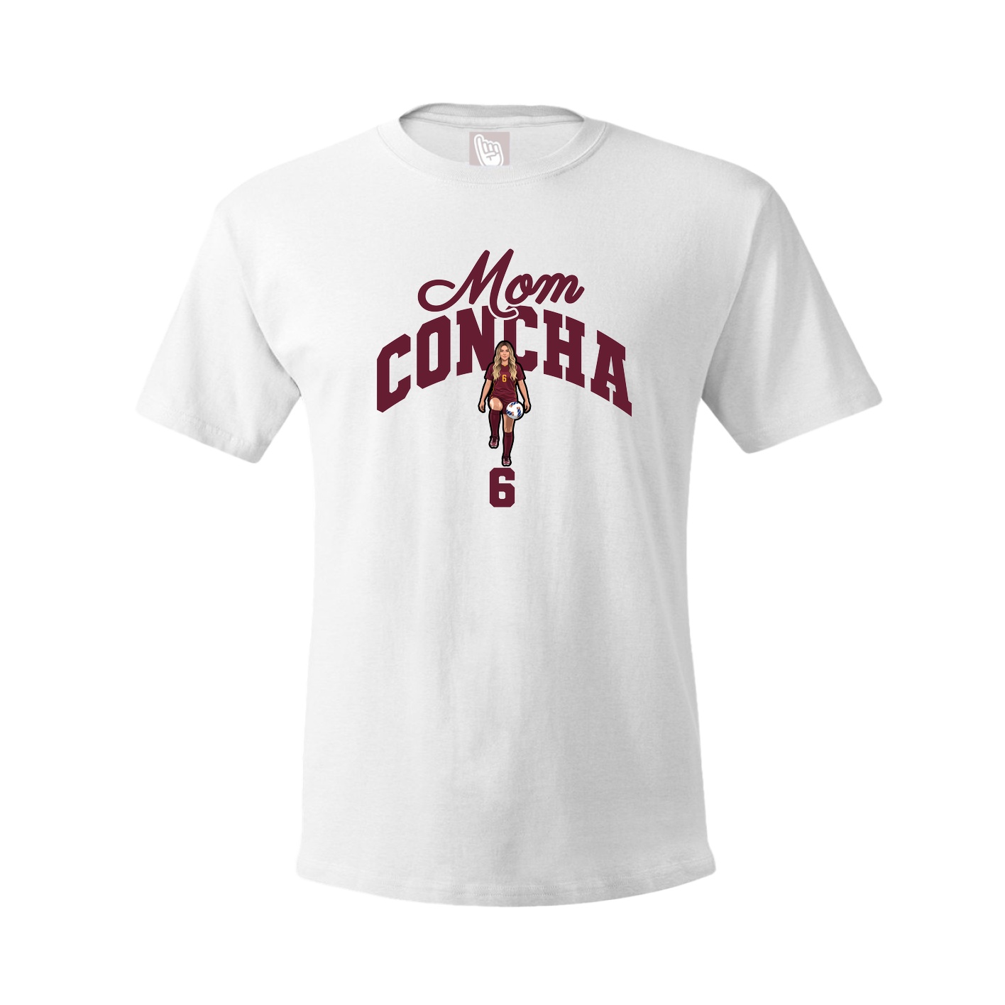 Tee — Mothers Day Arch in White