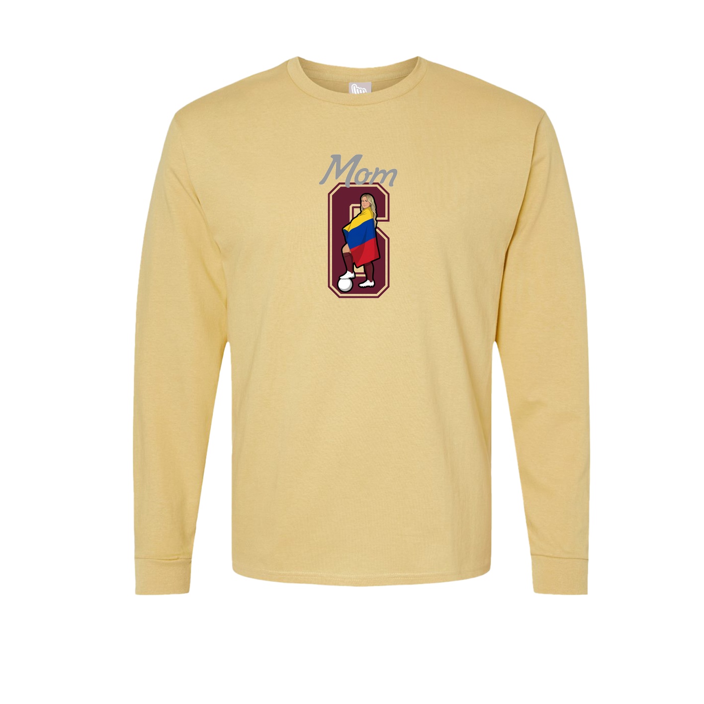 Long Sleeve Tee — Mothers Day Shirsey in Vegas Gold