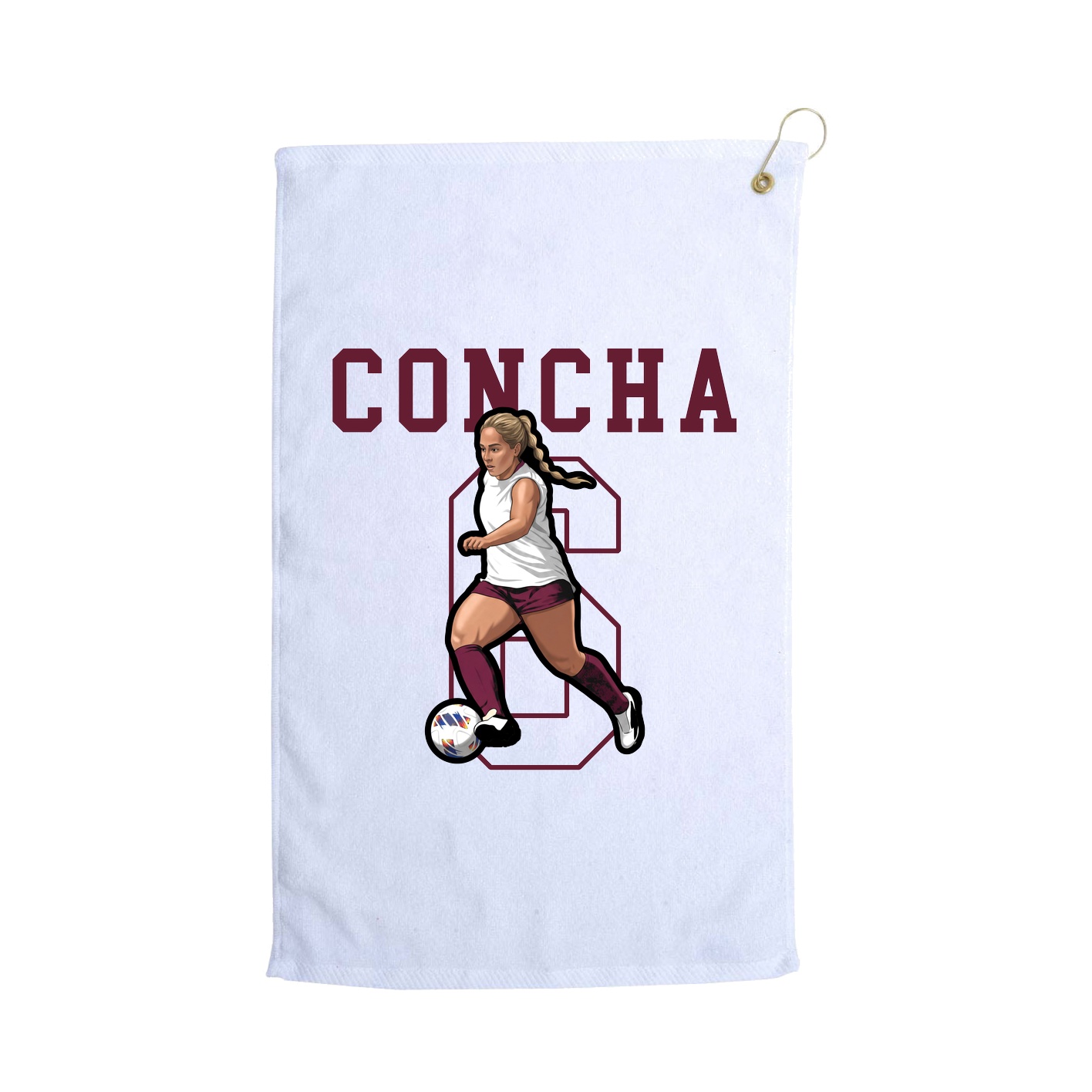 Golf Towel — Shirsey in White