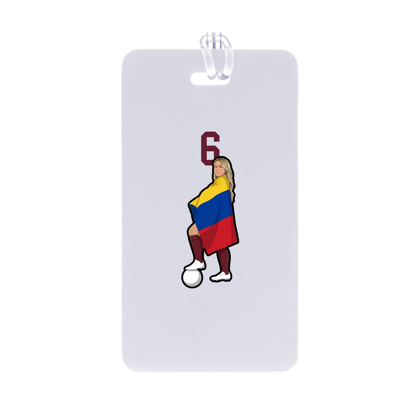 Bag Tag — Number Top in Classic