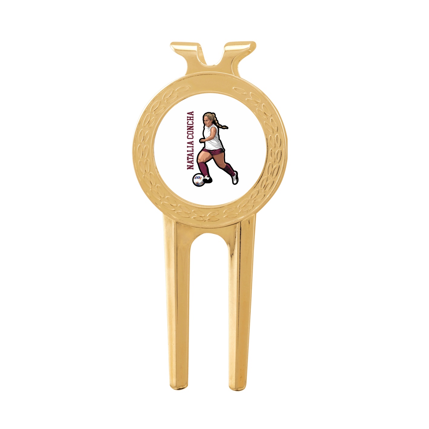 Divot Tool with Ball Marker — Name Vertical in Classic