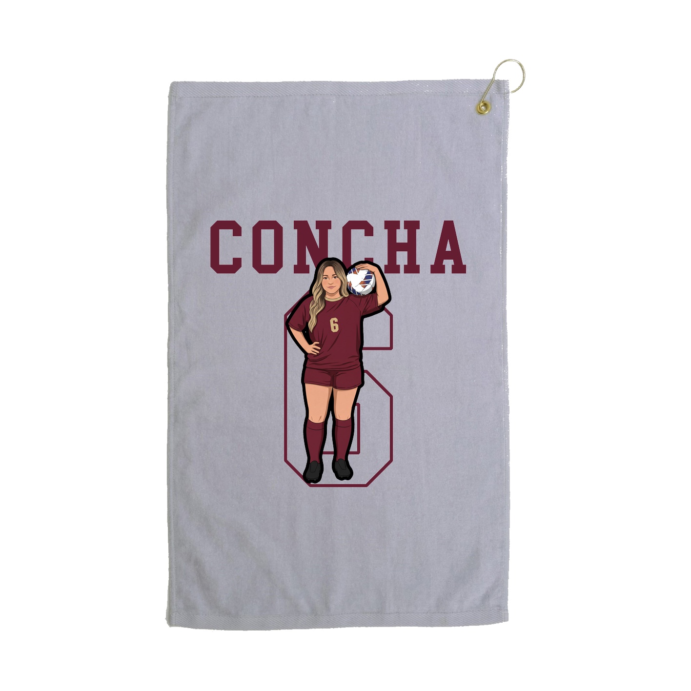 Golf Towel — Shirsey in Grey