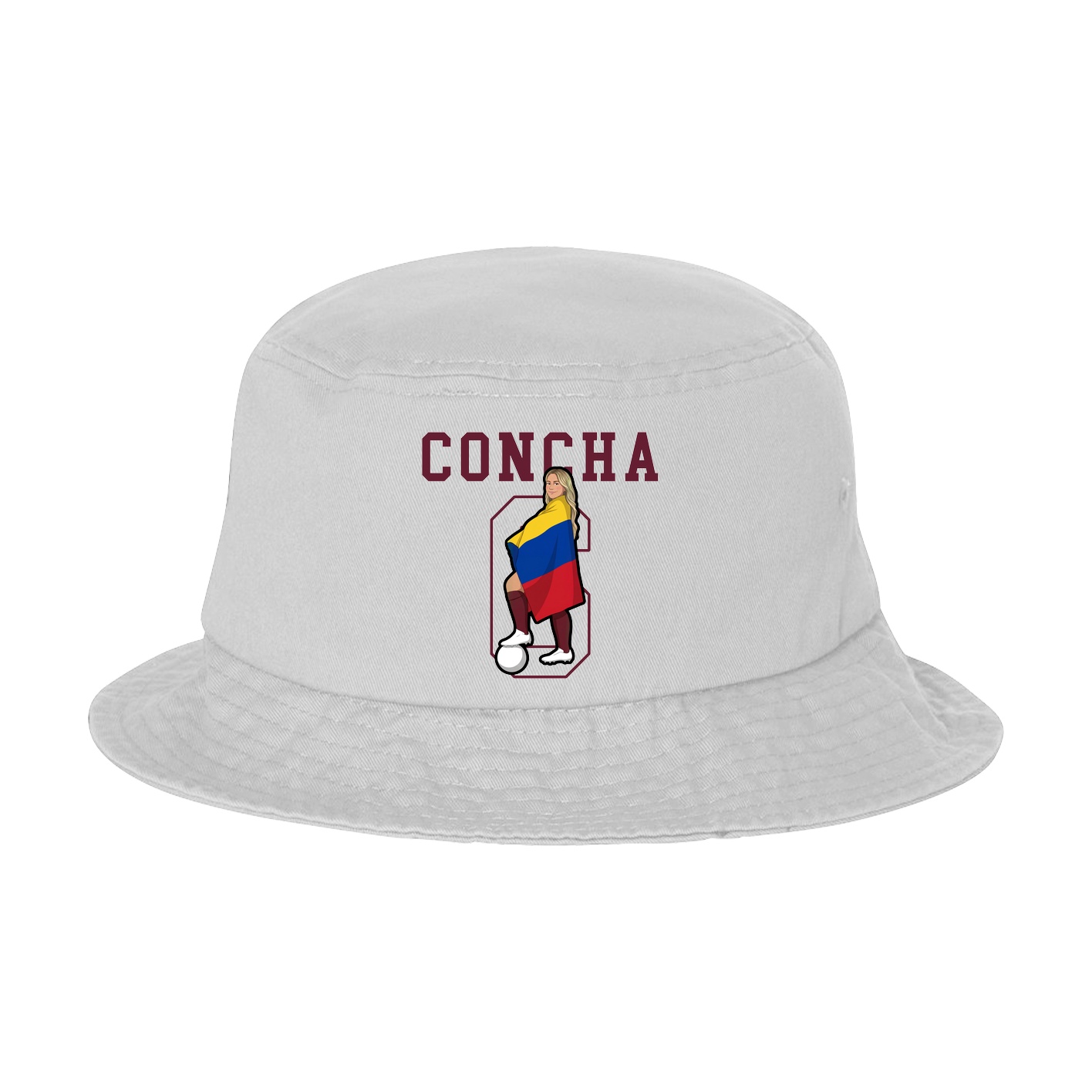 Bucket Cap — Shirsey in White